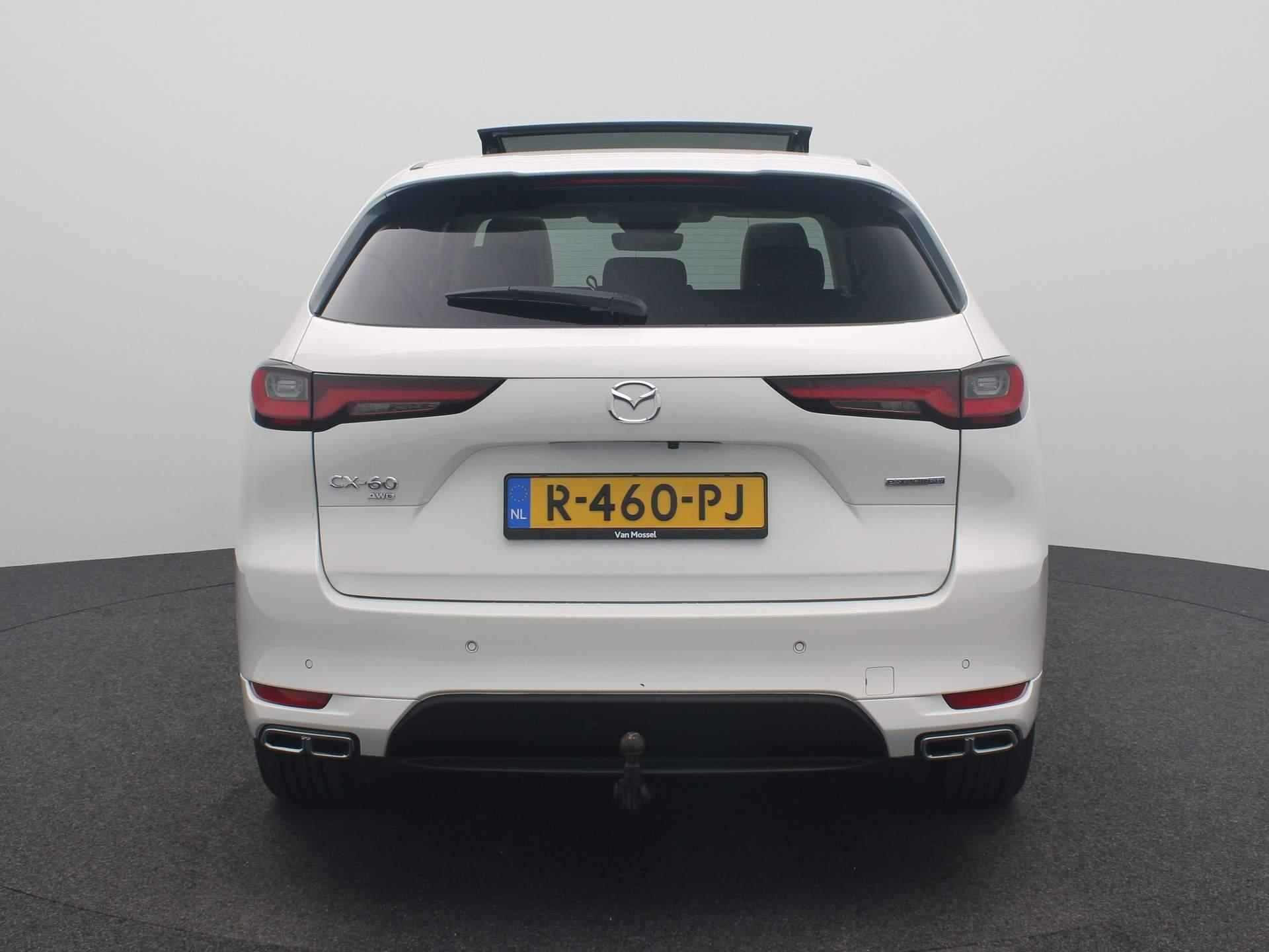 Mazda CX-60 2.5 e-SkyActiv PHEV Takumi | 327PK | Panoramadak | Lederen Bekleding | Memory Seat | Camera | DAB | Head-Up Display | Climate Control | - 5/52