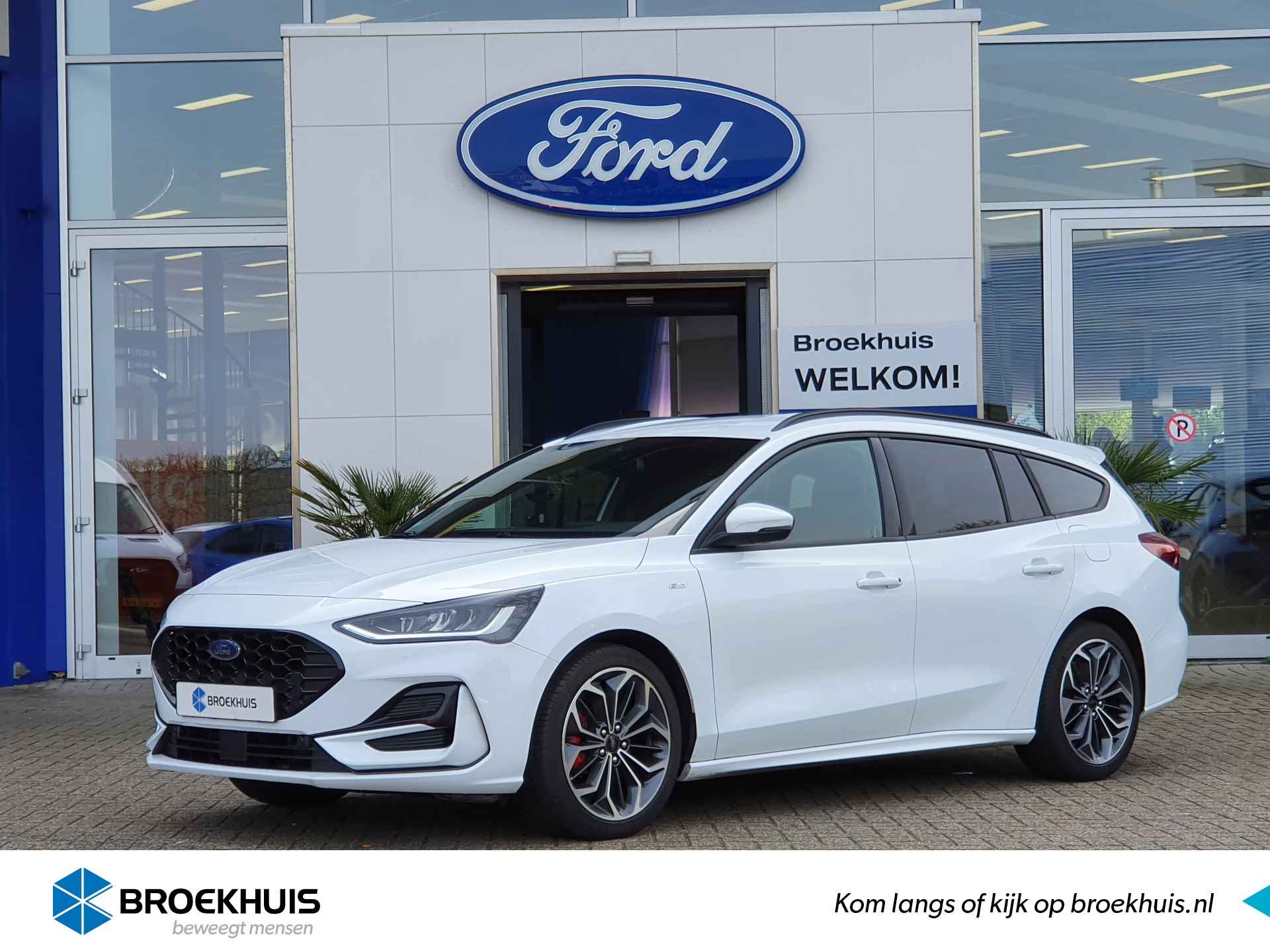 Ford Focus Wagon 1.0 Hybrid ST-Line X | Winter Pack | 18 inch! | Cruise Control | Carplay/Android Auto - 1/37