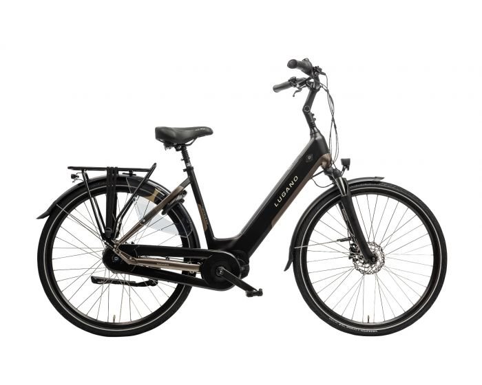 Lugano Elo De Luxe N8 Lage instap Traffic Green/ Jet Black 54cm 2024