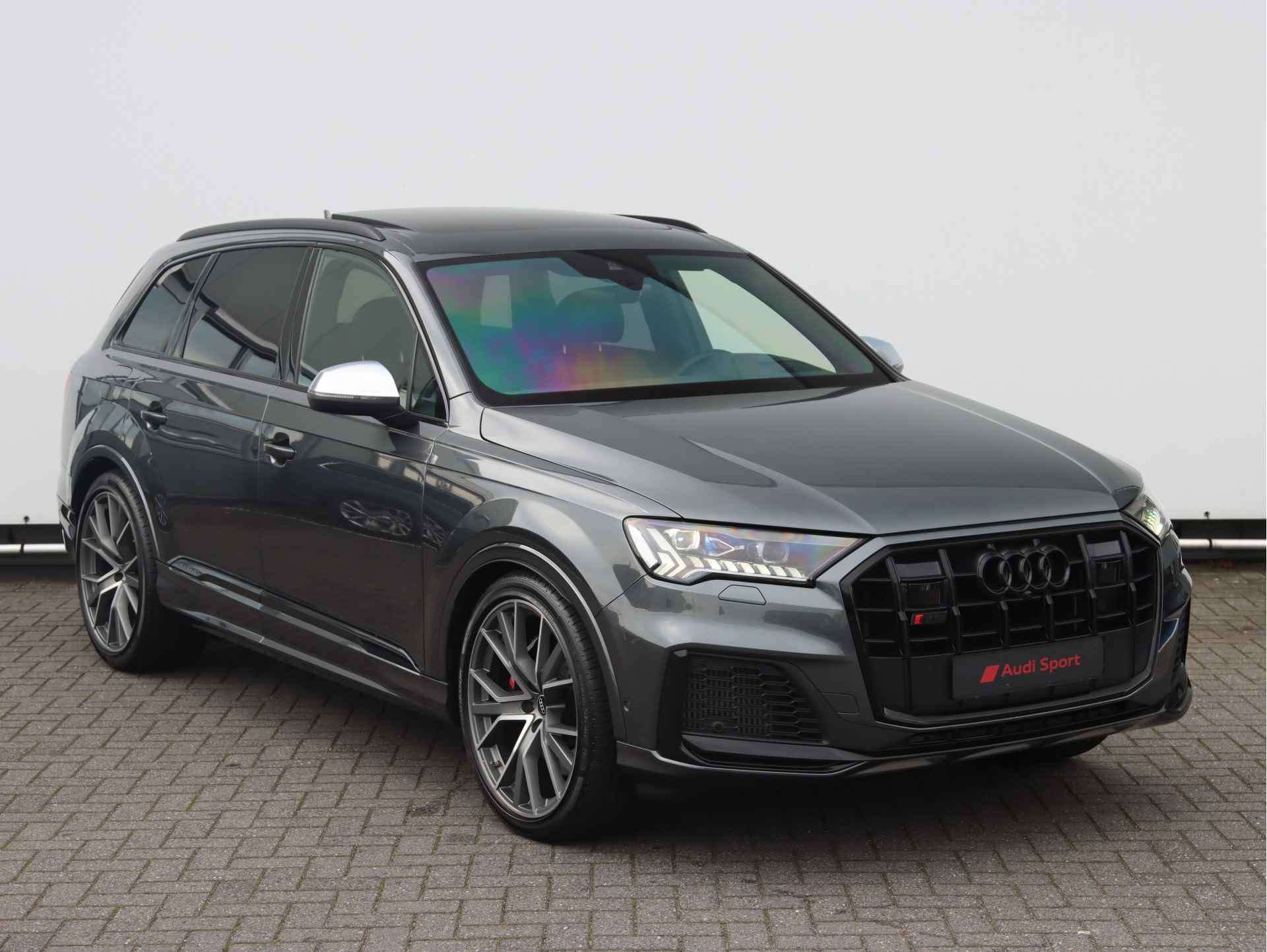 Audi SQ7 4.0 TFSI quattro 507pk | 4-wielsturing | Panoramadak | B&O | Head-up | Nachtzicht | Matrix Laser LED | Servo | Nachtzicht | Camera | Trekhaak - 3/41