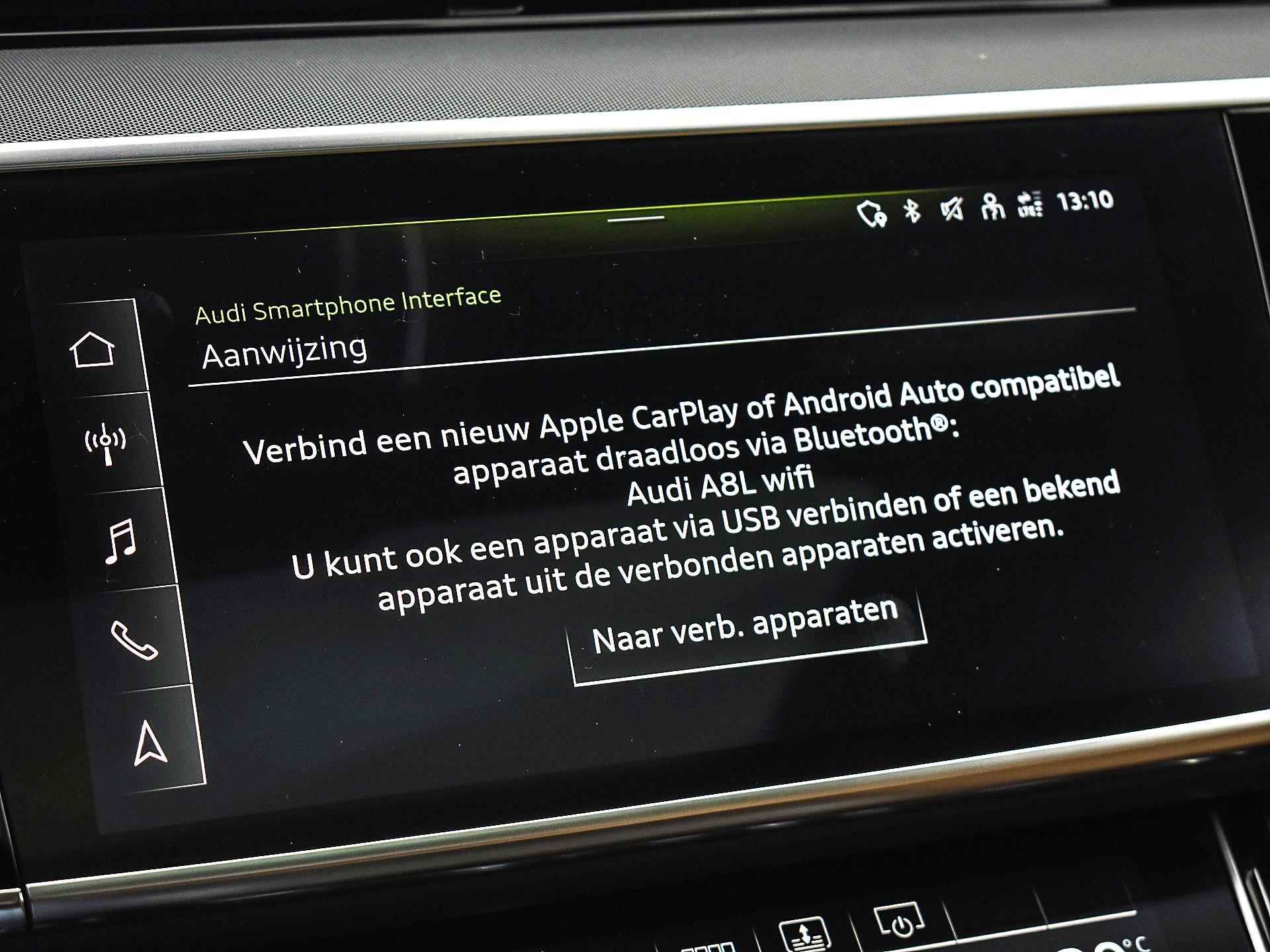 Audi A8 60 TFSIe 449pk Tiptronic Quattro Lang Pro Line | Luchtvering | Servosluiting | Panoramadak | Keyless | Elek. Stoelen | Alarm | 19'' Inch | - 31/37