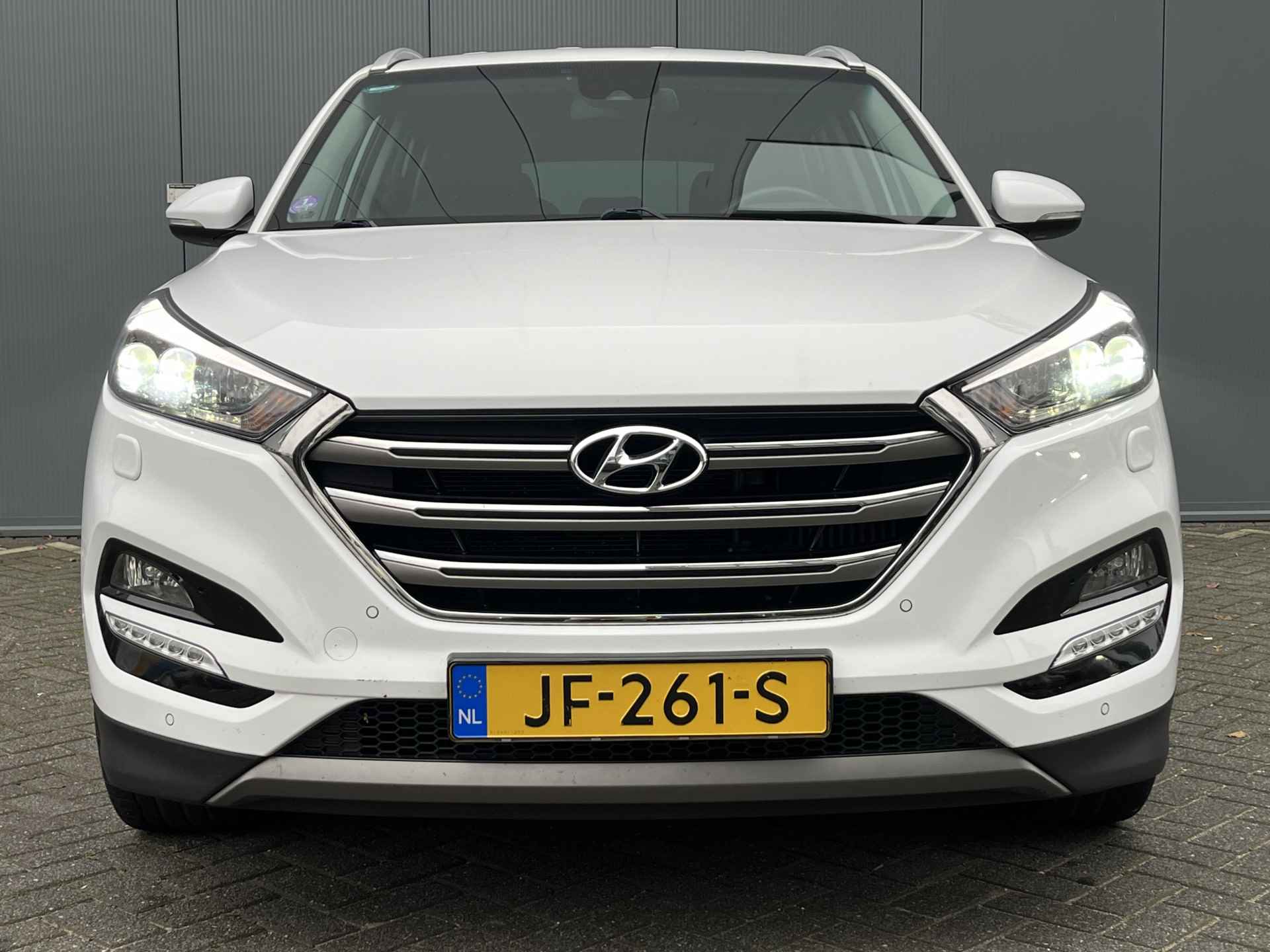 Hyundai Tucson 1.6 T-GDi 177pk Premium | Leder | Trekhaak | Stoelverwarming | Cruise controle | LED koplampen | 19'' velgen | Stoelventilatie - 5/36