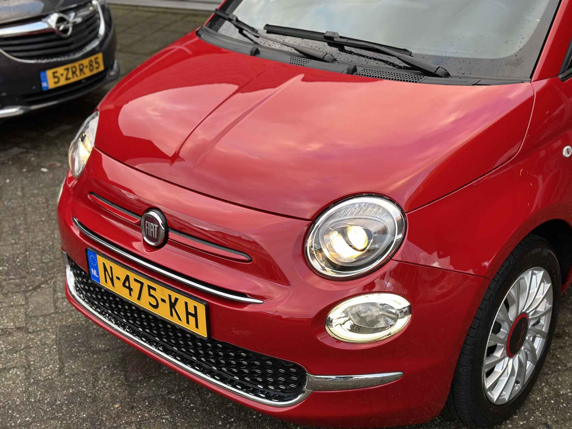 Fiat 500C 1.0 Hybrid RED NAVI|CARPLAY|AIRCO|CRUISE|CABRIO - 30/30