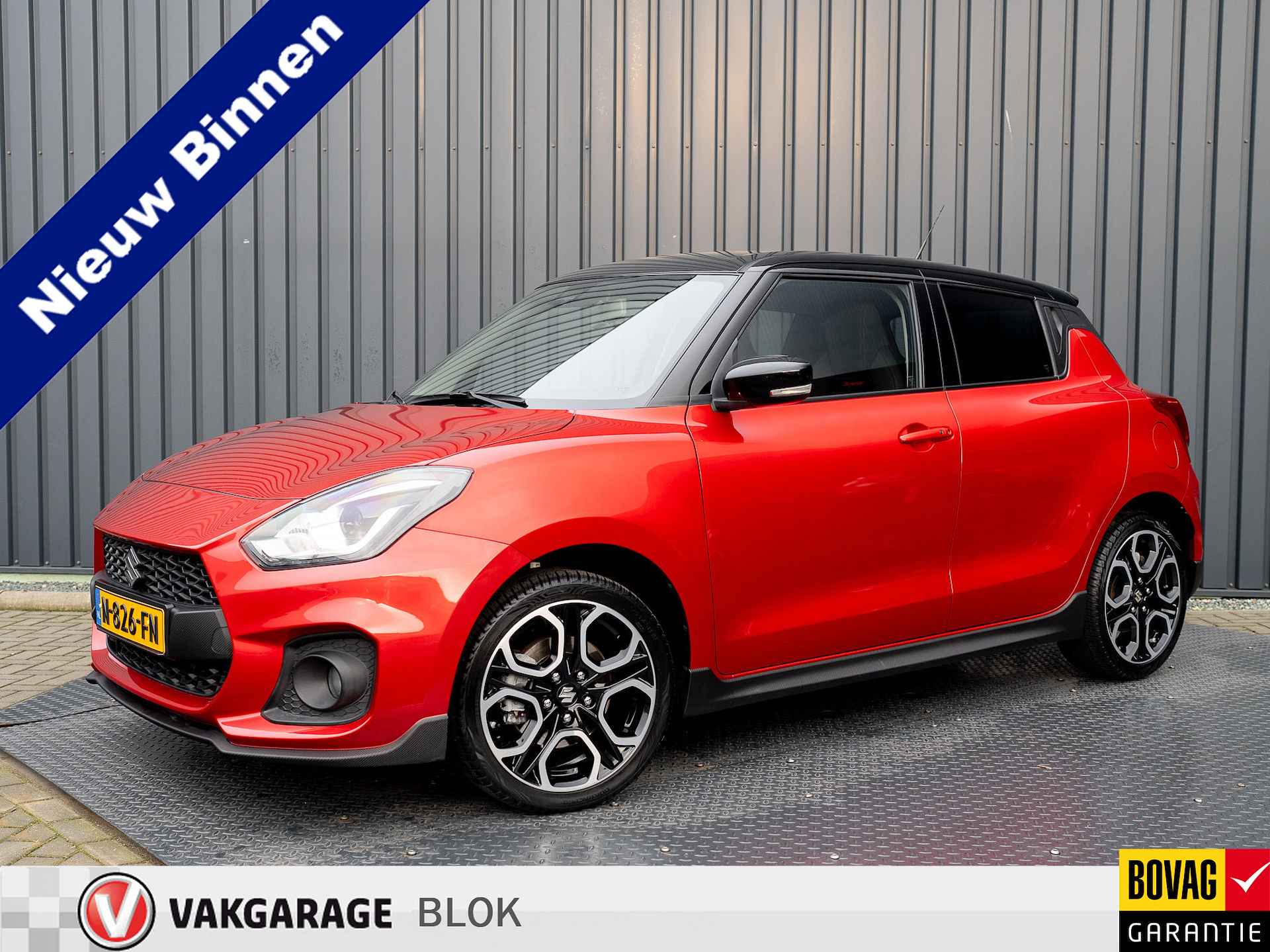 Suzuki Swift 1.4 Sport Smart Hybrid | Keyless | Stoelverw. | Allseason banden | Prijs Rijklaar!!