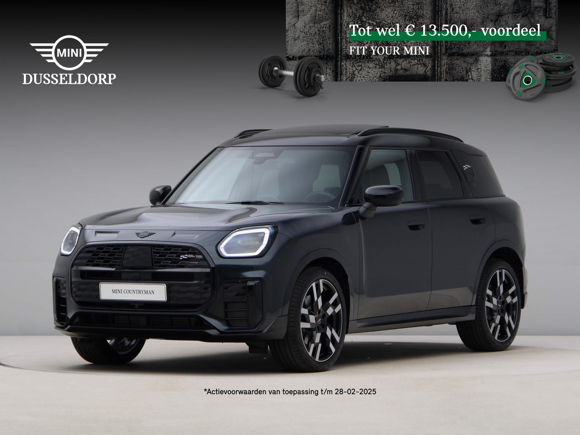 MINI Countryman C John Cooper Works Pakket XL PRIVATE LEASE EUR 849,- (48 mnd/10.000 km)