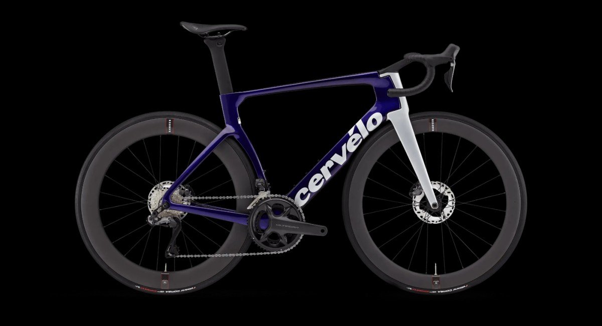 Cervélo S5 Uletgra DI2 Heren Sapphire/Ice 56cm 2024