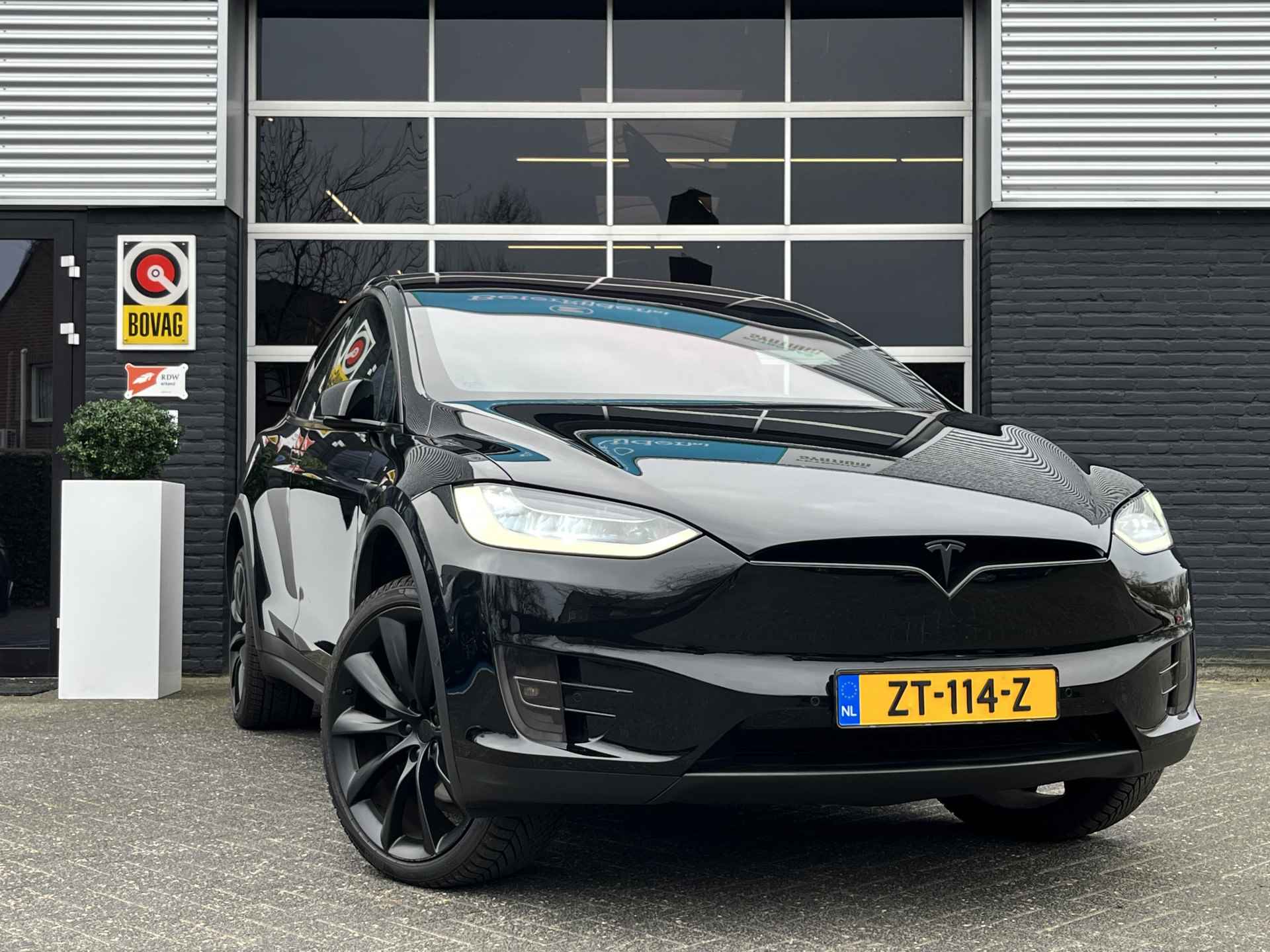 Tesla Model X 100D 6p. Autopilot, Camera, Luchtvering, Leer, Navigatie, Trekhaak - 8/31