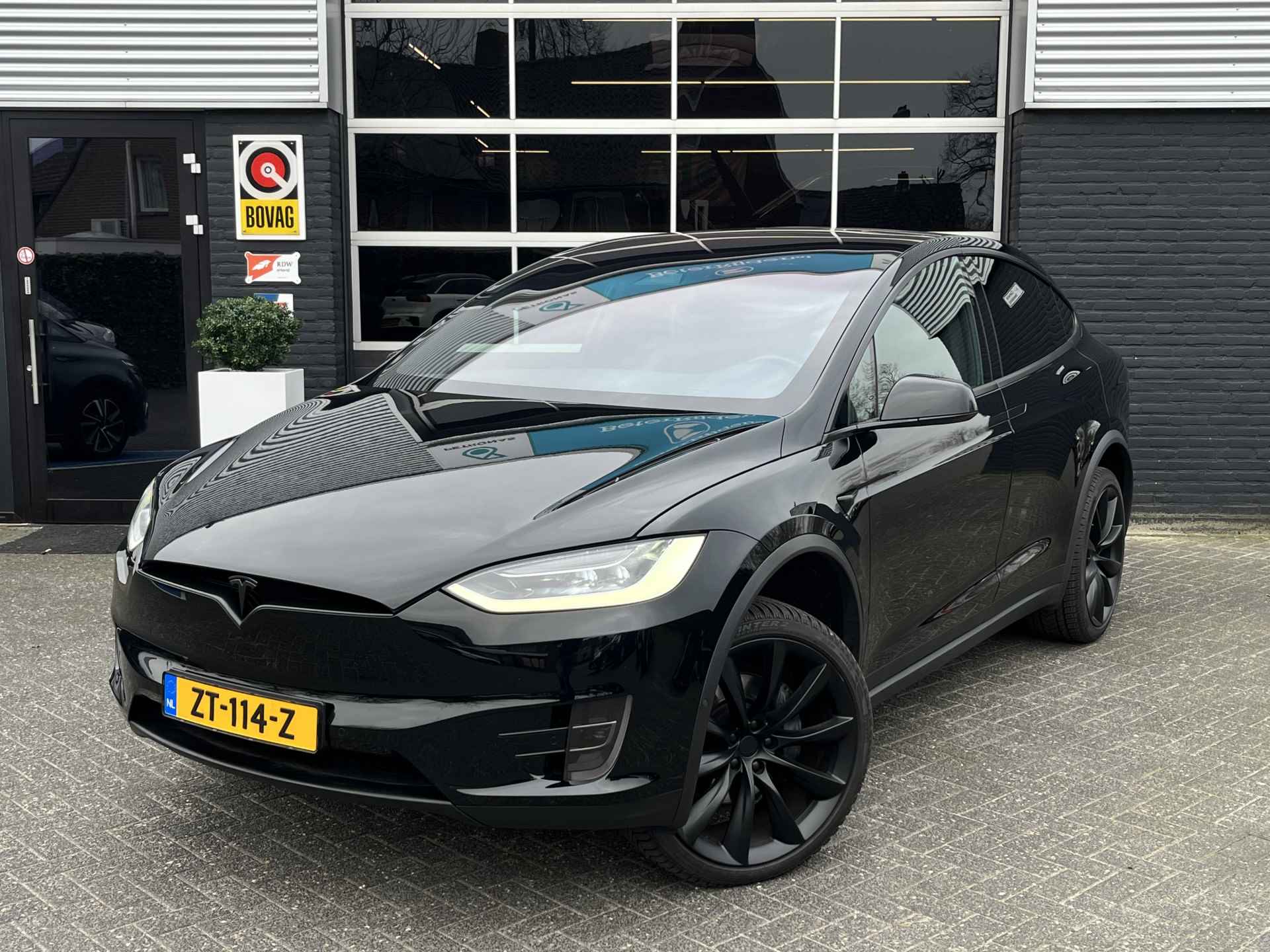 Tesla Model X 100D 6p. Autopilot, Camera, Luchtvering, Leer, Navigatie, Trekhaak - 20/31