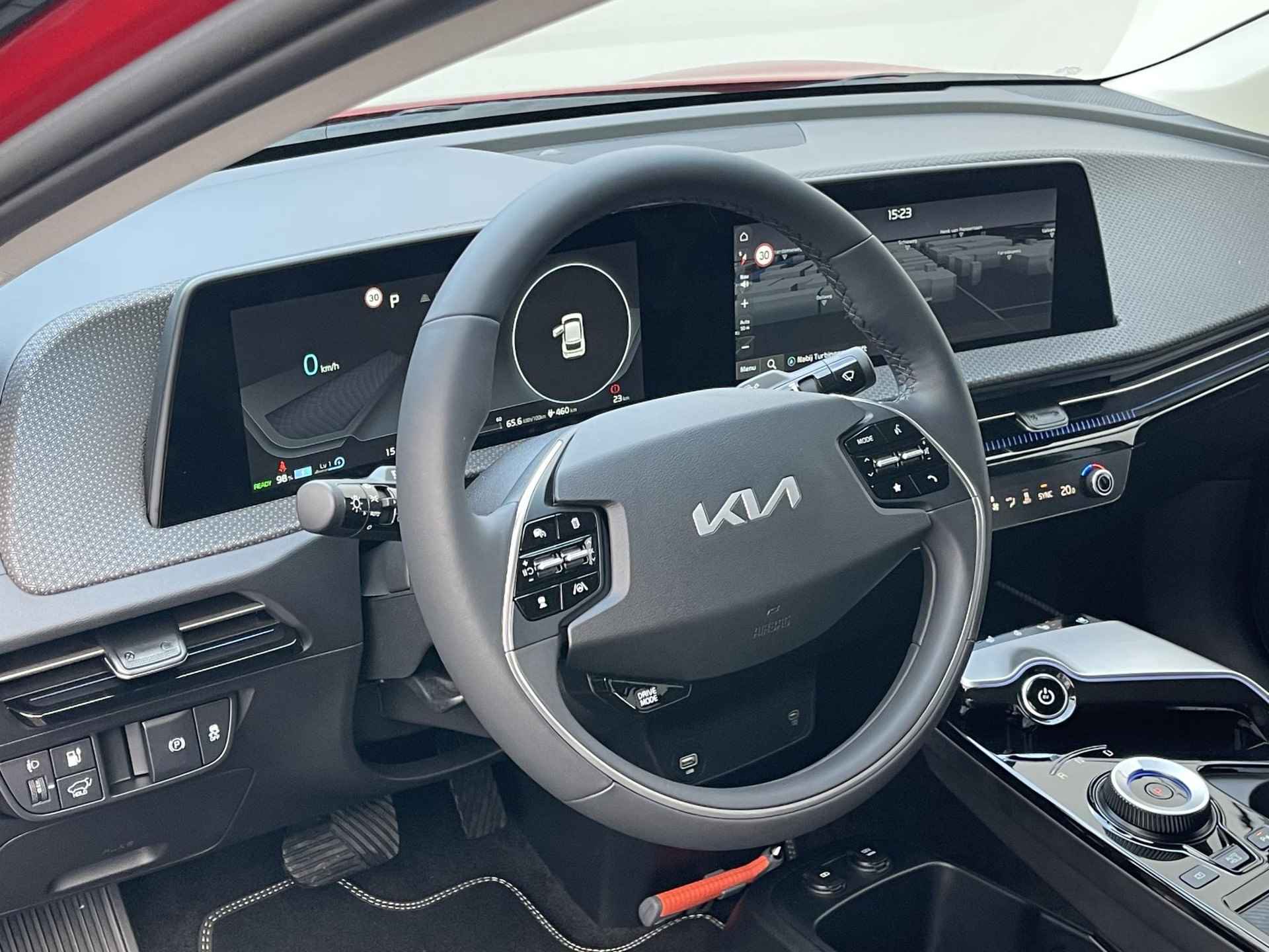 Kia EV6 Plus AWD 77.4 kWh Incl. €3.500 actiekorting   | *Niet op voorraad* | *Nu te bestellen* | 528km WLTP | Navi | Clima | Camera - 9/34