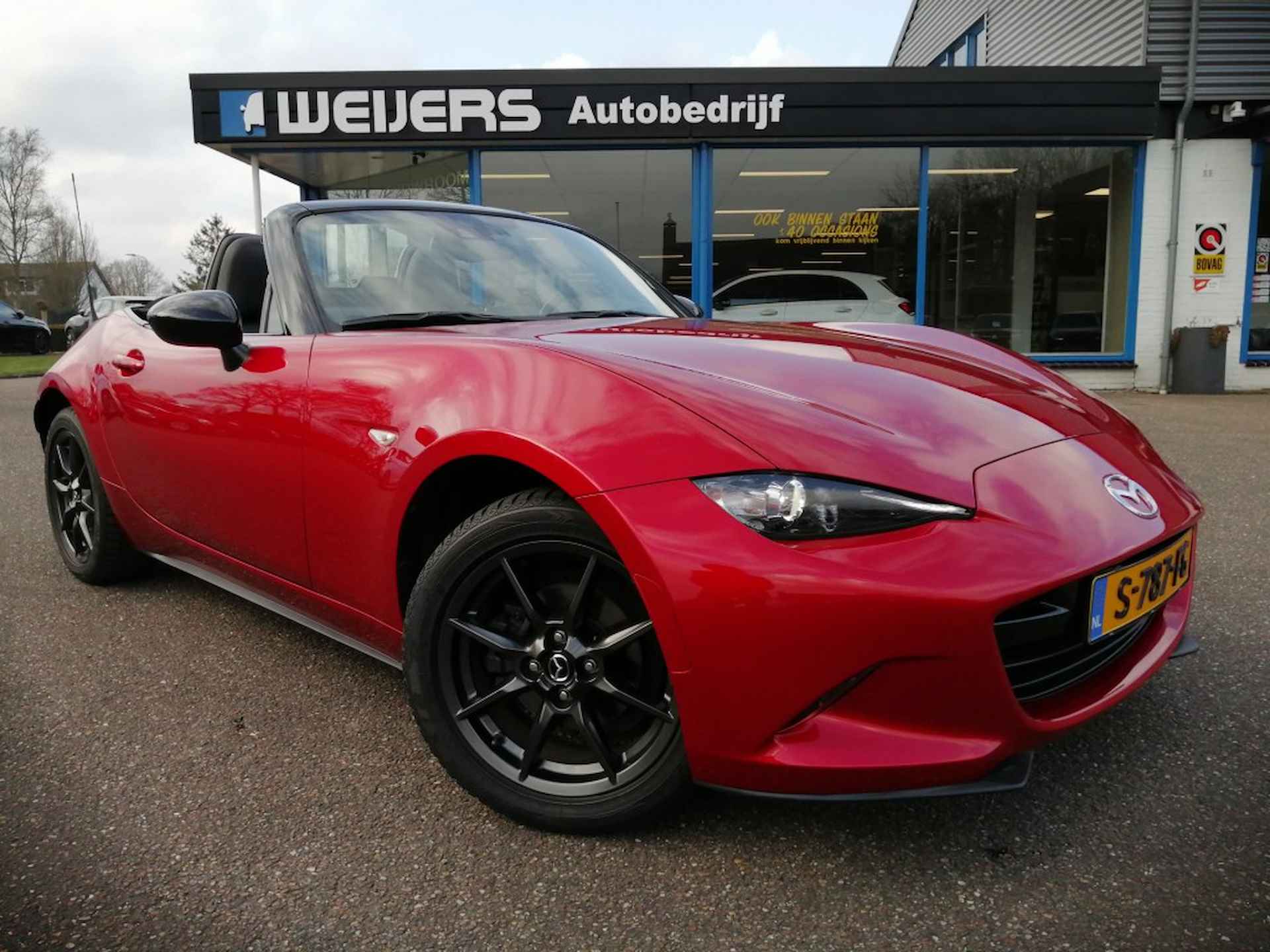 MAZDA Mx-5 1.5 Skyactiv G 131pk, Leder, Navi, Android/Apple, Camera, Clima - 3/28