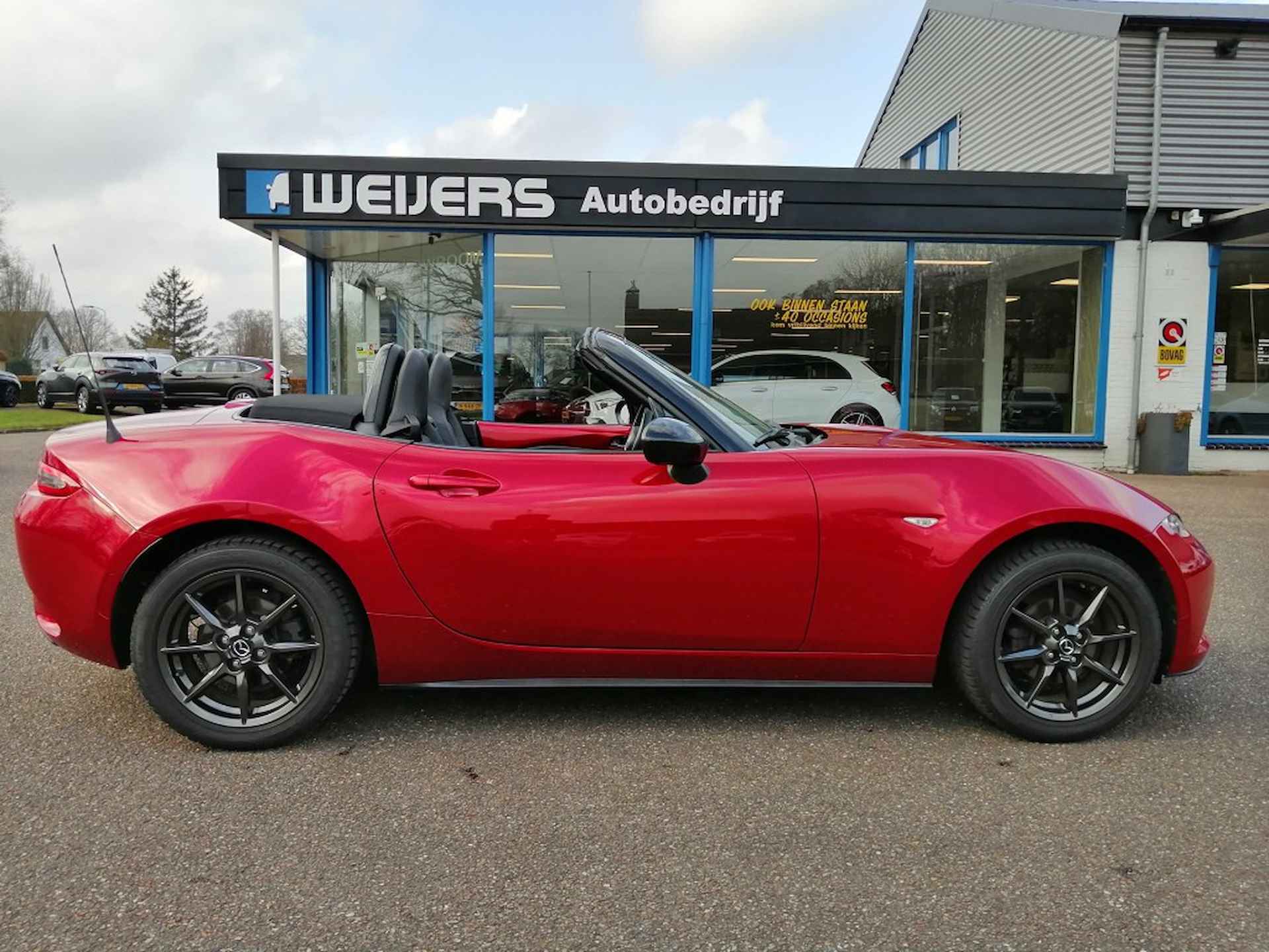 MAZDA Mx-5 1.5 Skyactiv G 131pk, Leder, Navi, Android/Apple, Camera, Clima - 5/28