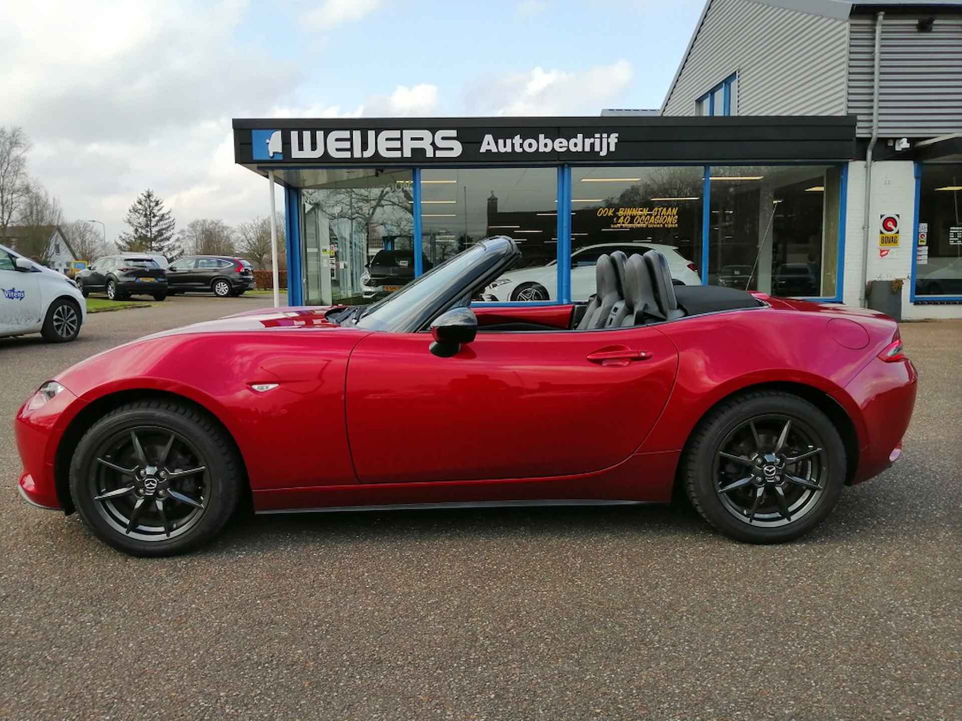 MAZDA Mx-5 1.5 Skyactiv G 131pk, Leder, Navi, Android/Apple, Camera, Clima - 6/28