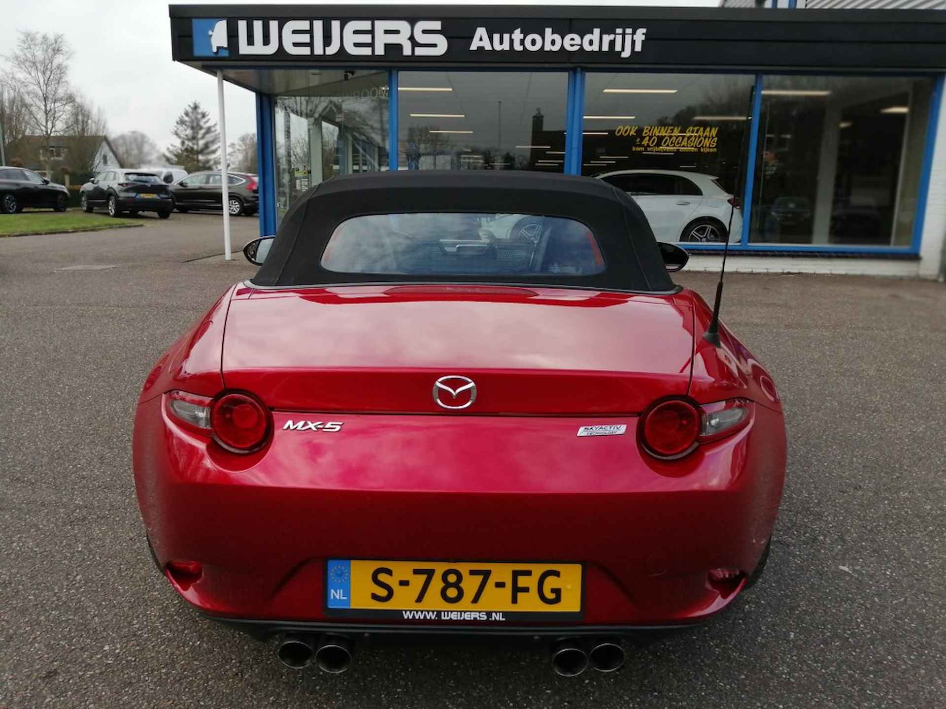 MAZDA Mx-5 1.5 Skyactiv G 131pk, Leder, Navi, Android/Apple, Camera, Clima - 15/28