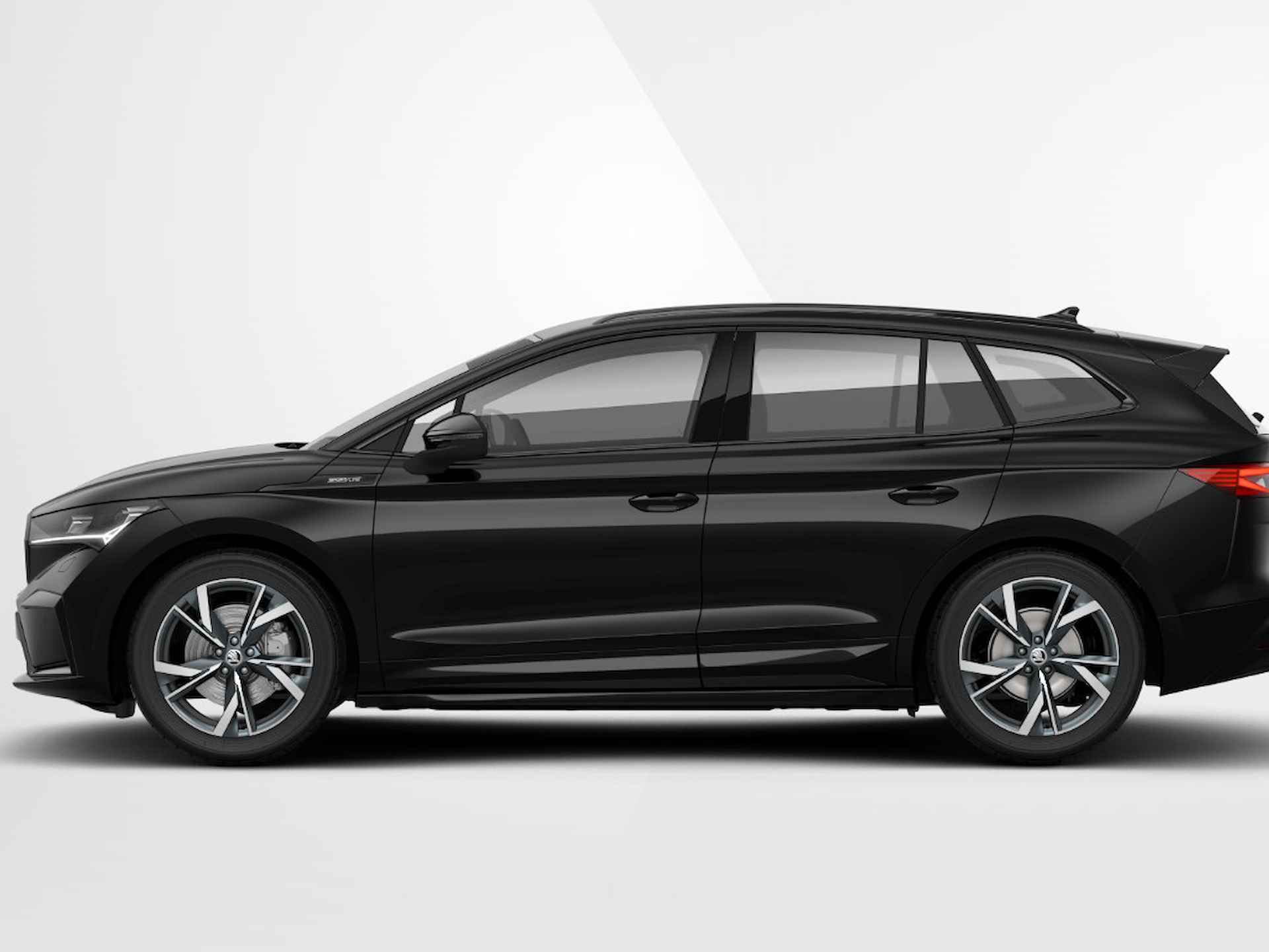 Škoda Enyaq iv Sportline Elektromotor 210 kW / 286 PK SUV Elektri sche aandrijving | Trekhaak zwenkbaar | Metallic lak | Incl.inruilvoordeel - 4/7