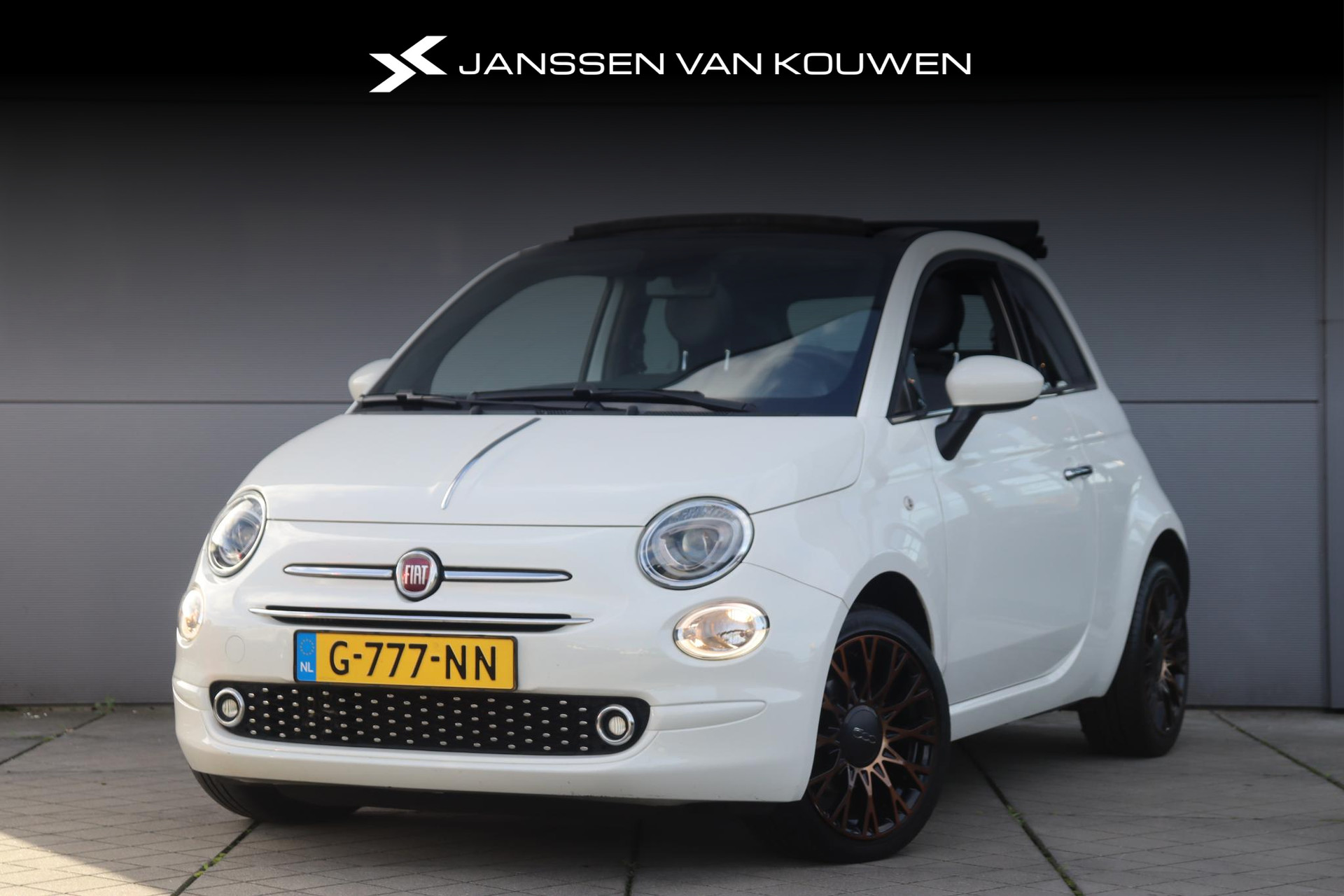 Fiat 500 C 0.9 TwinAir Turbo 120TH Edition / Apple CarPlay / Cruise / Cabrio / 16'' LM