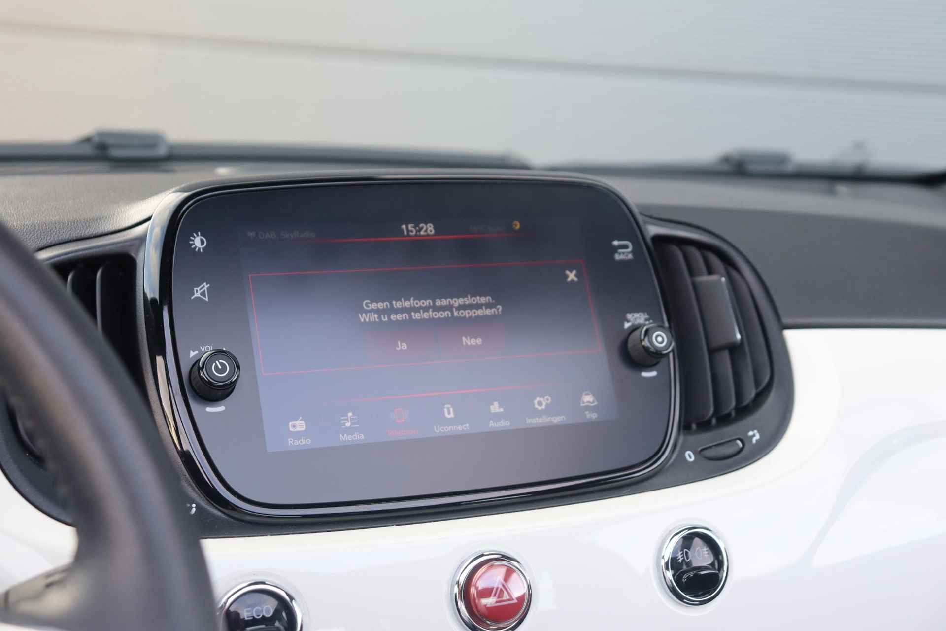 Fiat 500 C 0.9 TwinAir Turbo 120TH Edition / Apple CarPlay / Cruise / Cabrio / 16'' LM - 11/51