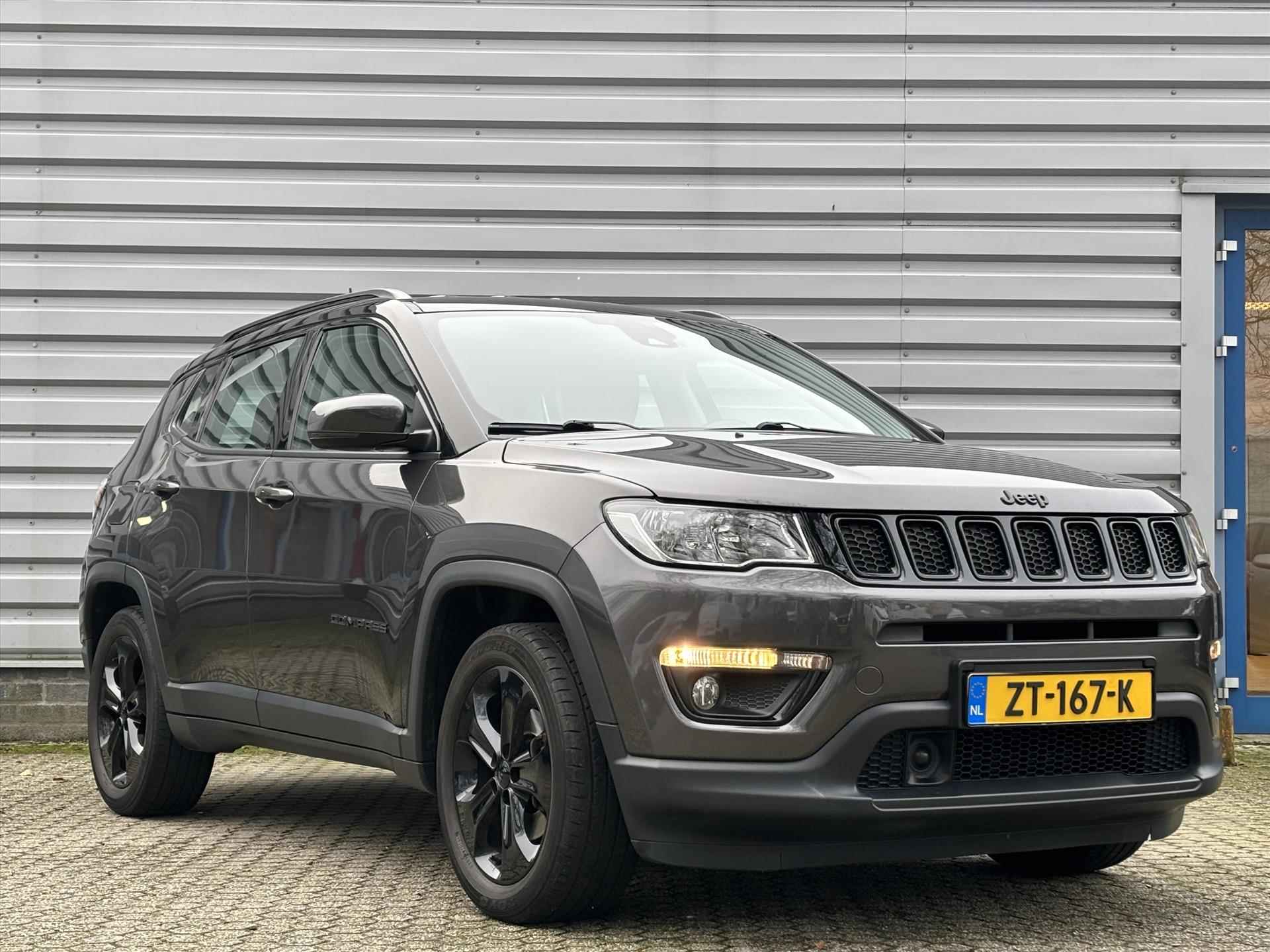 Jeep Compass 1.4 MultiAir 140pk Night Eagle | Trekhaak | Navigatie | Leer | Lichtmetalen velgen | - 3/27