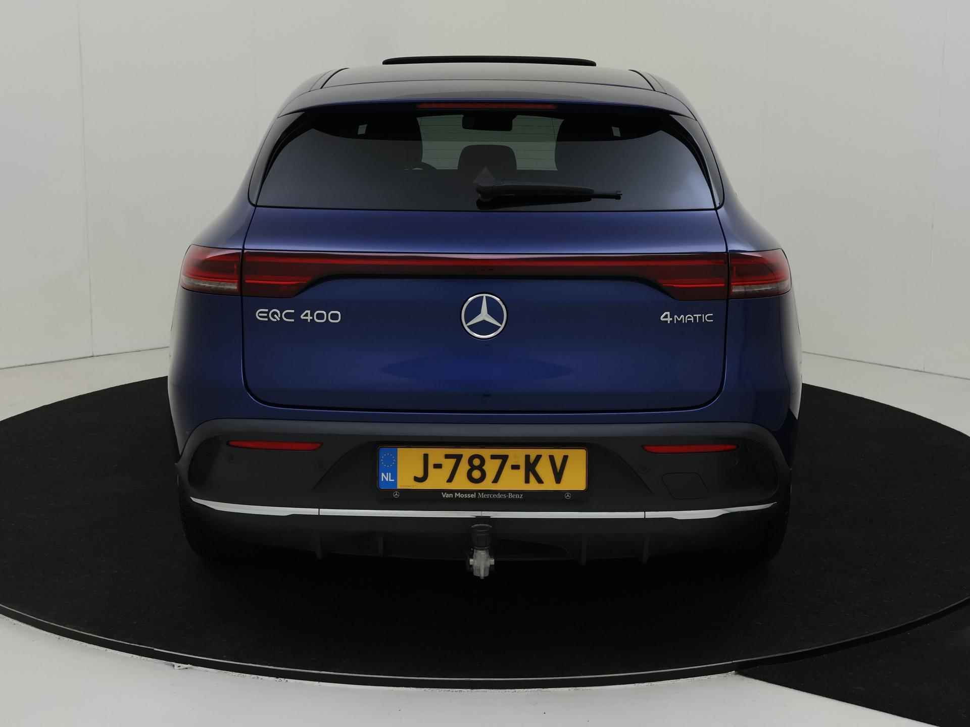 Mercedes-Benz EQC 400 4MATIC Business Solution AMG 80 kWh / Stoelverwarming / Memory-Stoelen / Panaroma-schuifdak / 360Graden-Camera / Headup-display / Premium-Plus / El. Trekhaak - 8/36