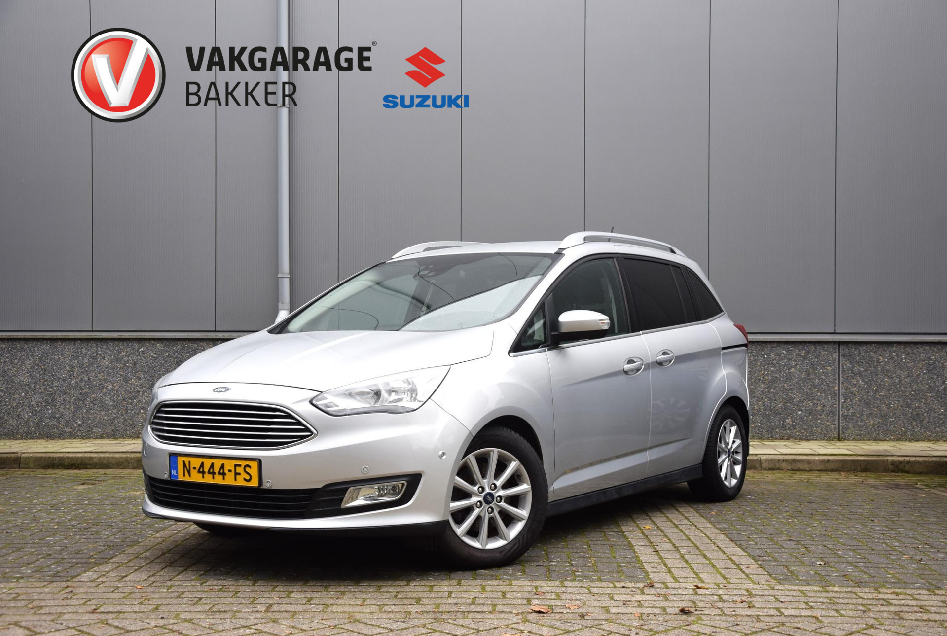 Ford Grand C-Max 1.0 Titanium 7p. | Parkeersensoren | Cruise control | Navigatie |