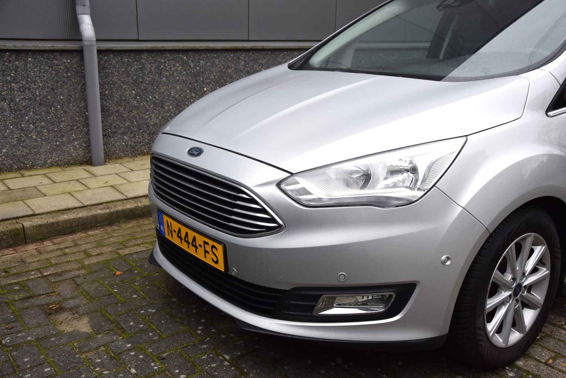 Ford Grand C-Max 1.0 Titanium 7p. | Parkeersensoren | Cruise control | Navigatie | - 4/30