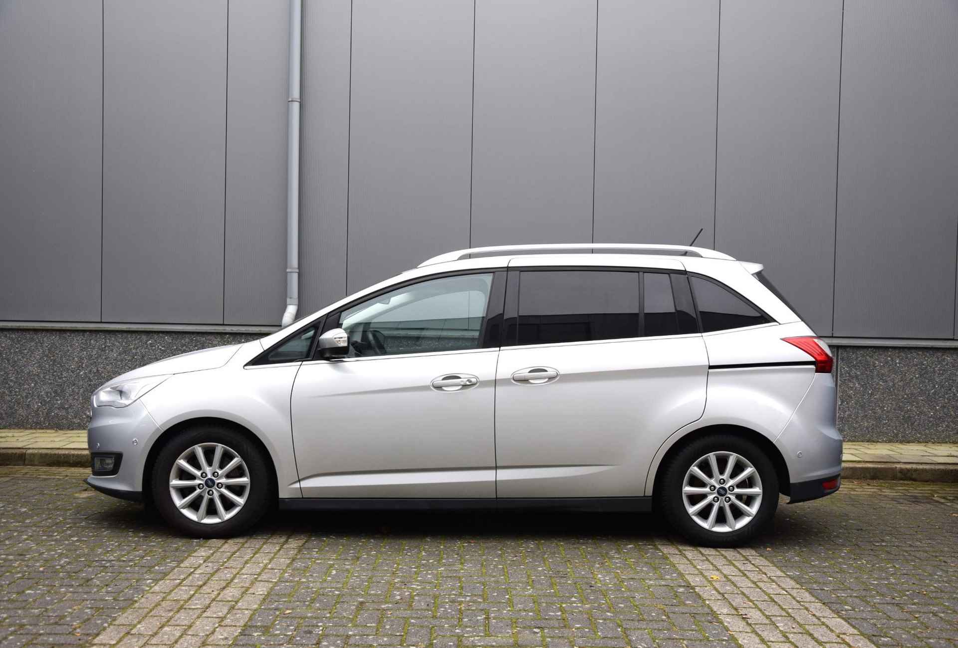 Ford Grand C-Max 1.0 Titanium 7p. | Parkeersensoren | Cruise control | Navigatie | - 5/30