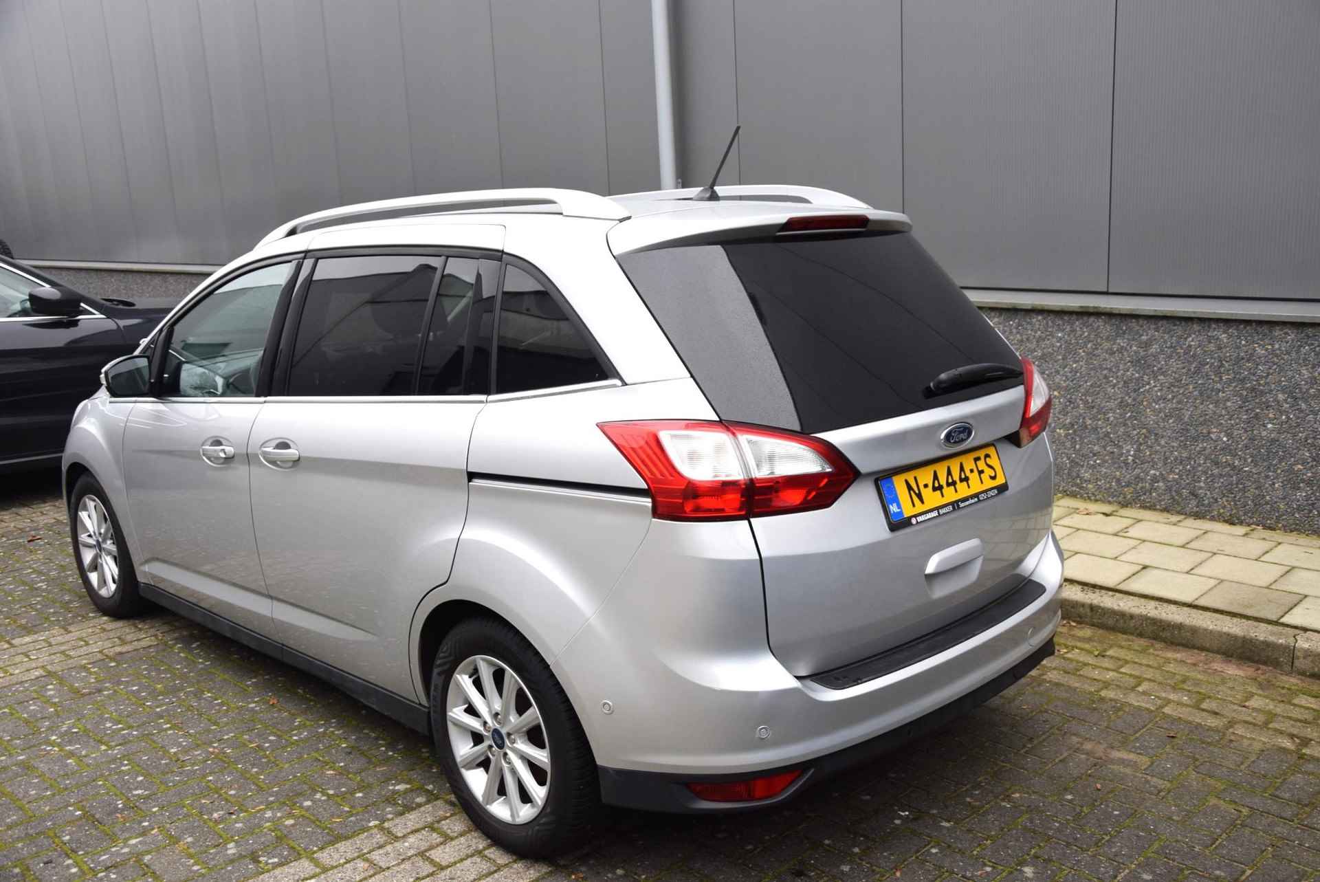 Ford Grand C-Max 1.0 Titanium 7p. | Parkeersensoren | Cruise control | Navigatie | - 7/30