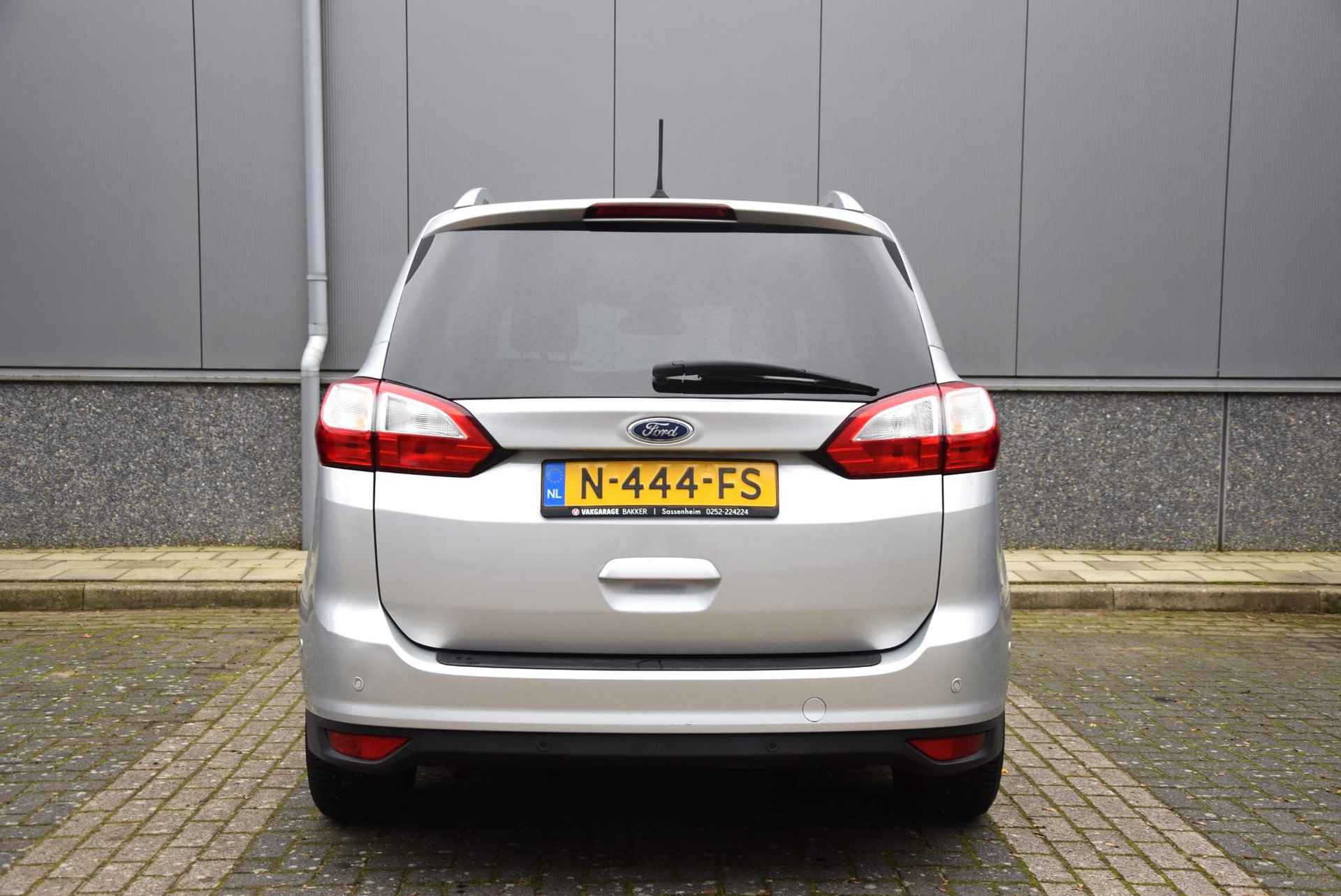 Ford Grand C-Max 1.0 Titanium 7p. | Parkeersensoren | Cruise control | Navigatie | - 27/30