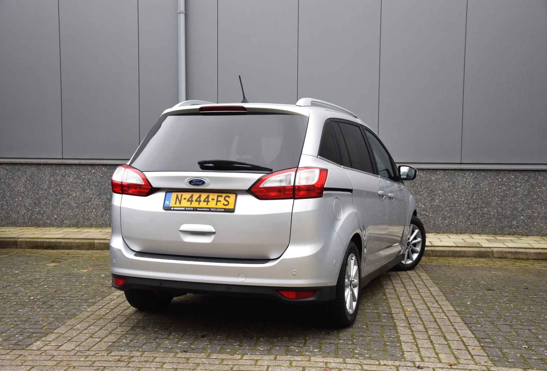 Ford Grand C-Max 1.0 Titanium 7p. | Parkeersensoren | Cruise control | Navigatie | - 28/30