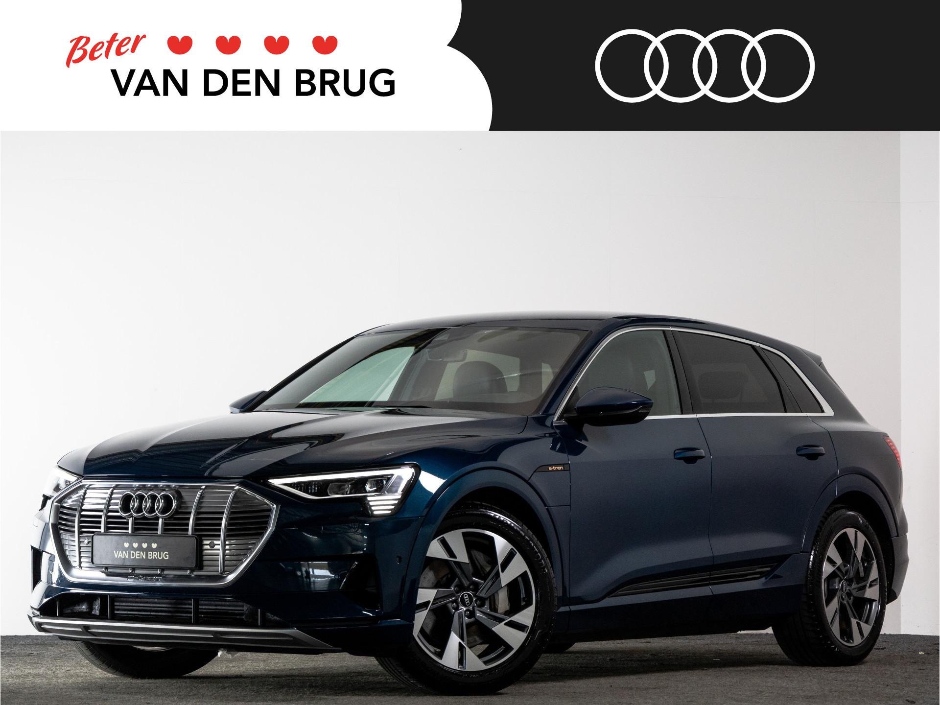 Audi e-tron S-Line 50 313 PK QUATTRO 71 kWh | LED Matrix | Keyless | Adaptieve Cruise Control | Head-Up |