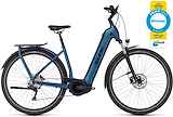 CUBE KATHMANDU HYBRID Lageinstap Blue/black EEXS 46cm EEXS 2024