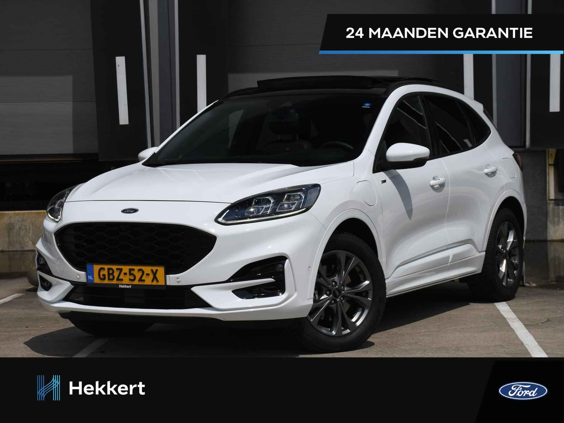 Ford Kuga ST-Line X 2.5 PHEV 225pk Automaat SCHUIF-DAK | 18''LM | ADAPT. CRUISE | DAB | B&O | BLIS | STOELVERW. VOOR - 1/38