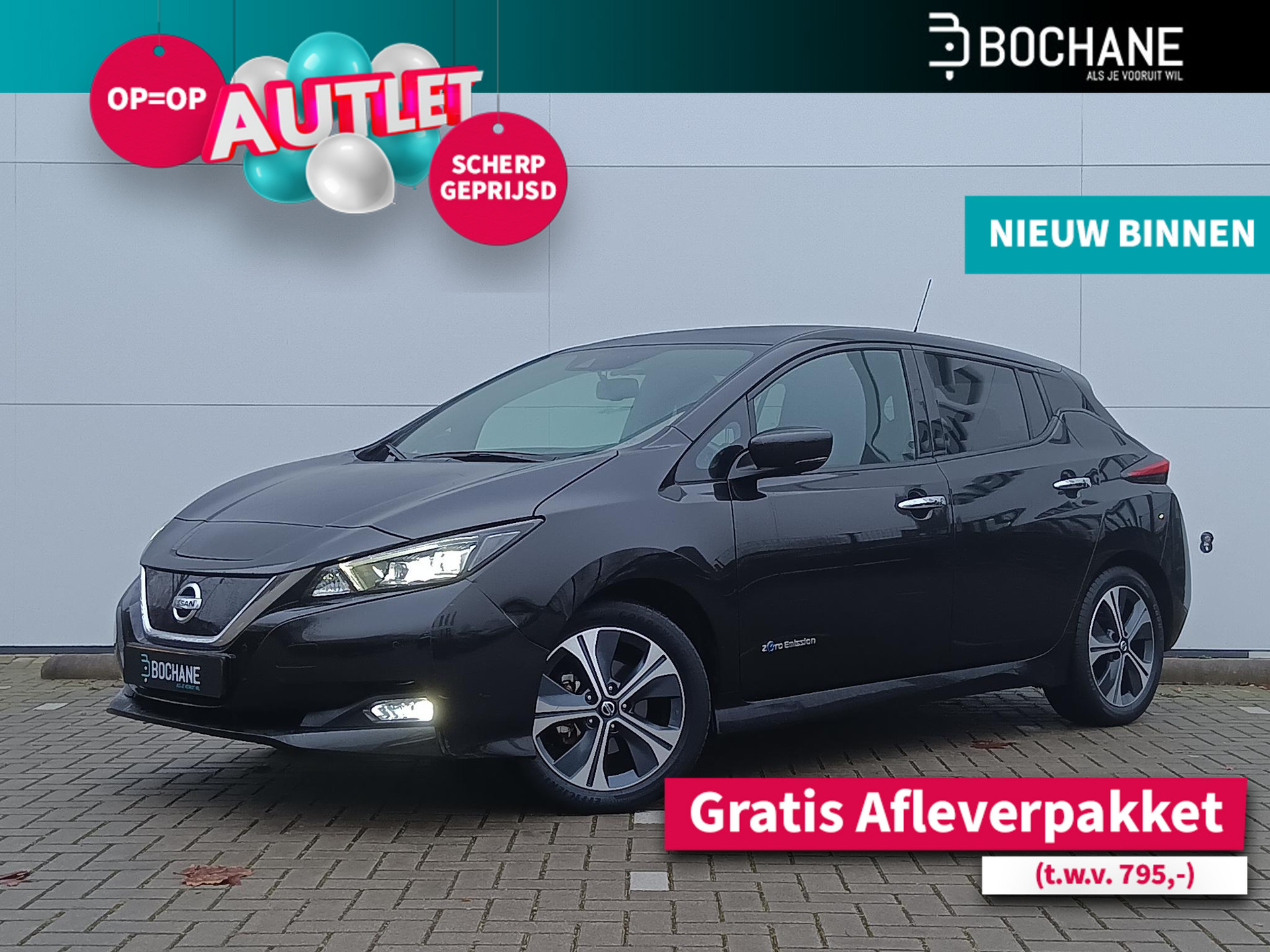 Nissan LEAF N-Connecta 40 kWh Navigatie / Parkeercamera / Stoelverwarming