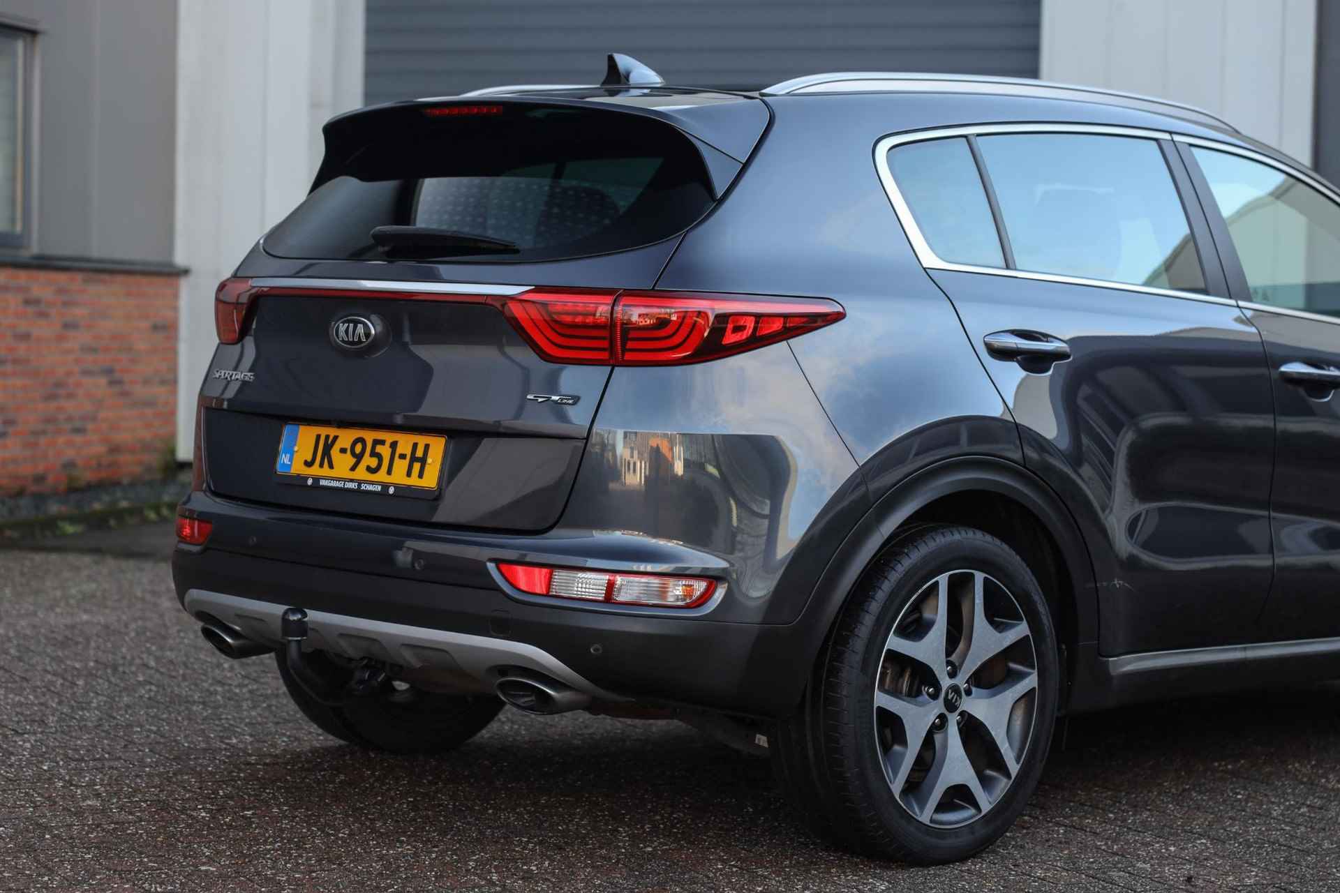 Kia Sportage 1.6 T-GDI Aut. 4WD GT-Line PlusLine ✅ Pano ✅ Leder ✅ Stoel+Stuurverwarming - 8/42