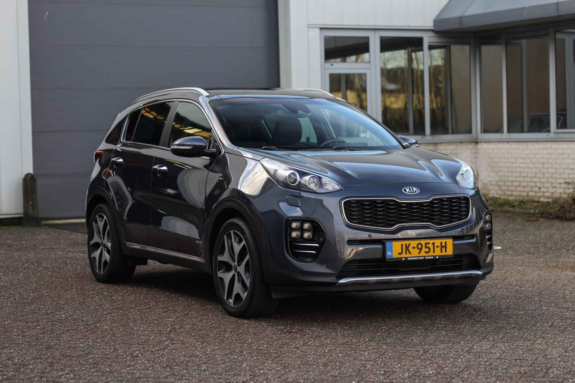 Kia Sportage 1.6 T-GDI Aut. 4WD GT-Line PlusLine ✅ Pano ✅ Leder ✅ Stoel+Stuurverwarming - 39/42