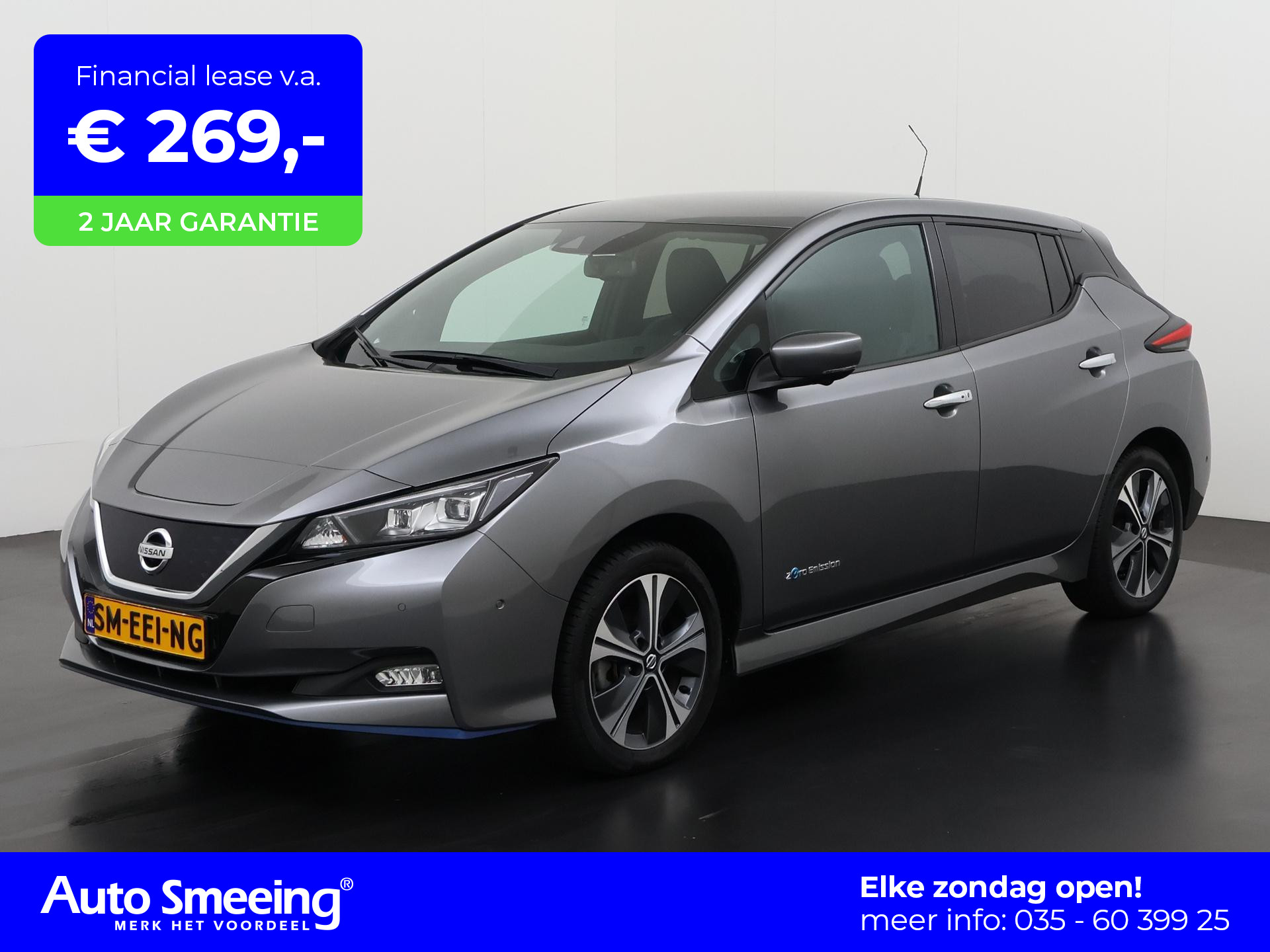 Nissan LEAF Tekna 62 kWh | Leder | 360 Camera | Carplay | Stoel & stuurverwarming | Zondag Open!