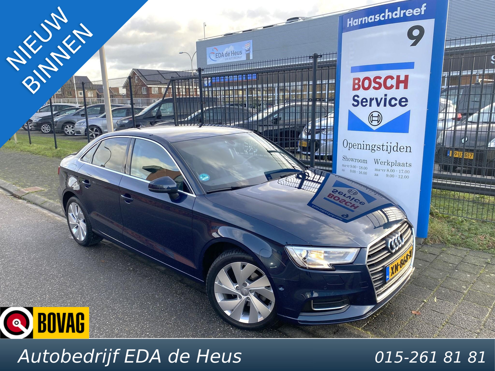 Audi A3 Limousine 1.6 TDi S-Tronic Sport S Line Edition met o.a. navigatie, LED, ambiente verlichting interieur, park assist, etc.