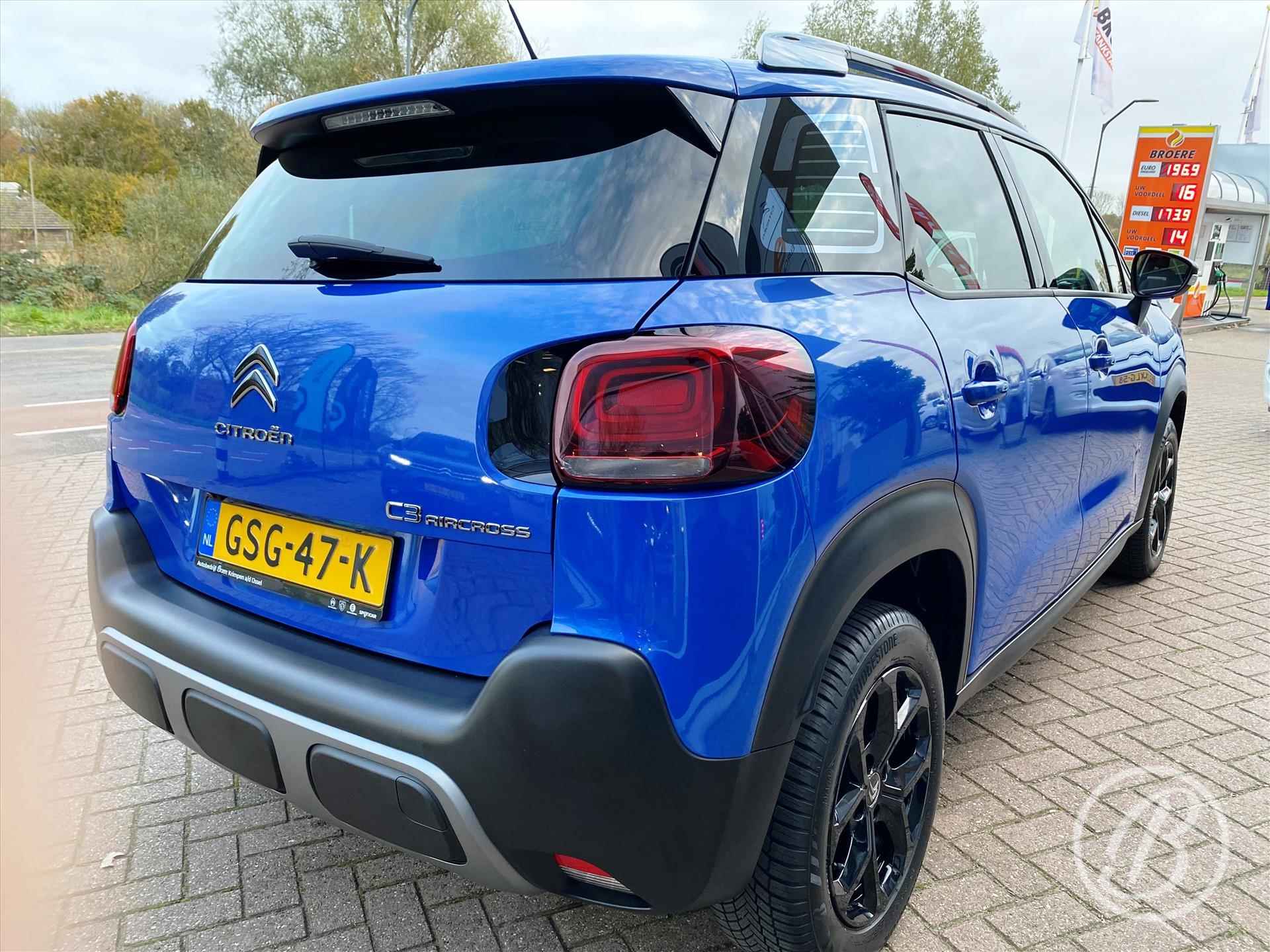 CITROEN C3 Aircross 1.2 Turbo 130pk EAT6 Automaat  Shine | 16 inch velgen, camera, navigatie, verwarmde voorstoelen, keyless, apple, android, climate- en cruise control - 31/61