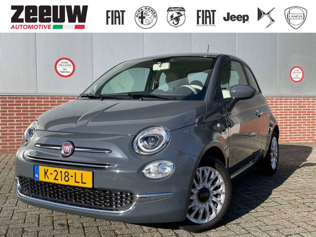 Fiat 500 1.0 Hybrid 70 PK Lounge | Carplay | Cruise | BTW | 15"