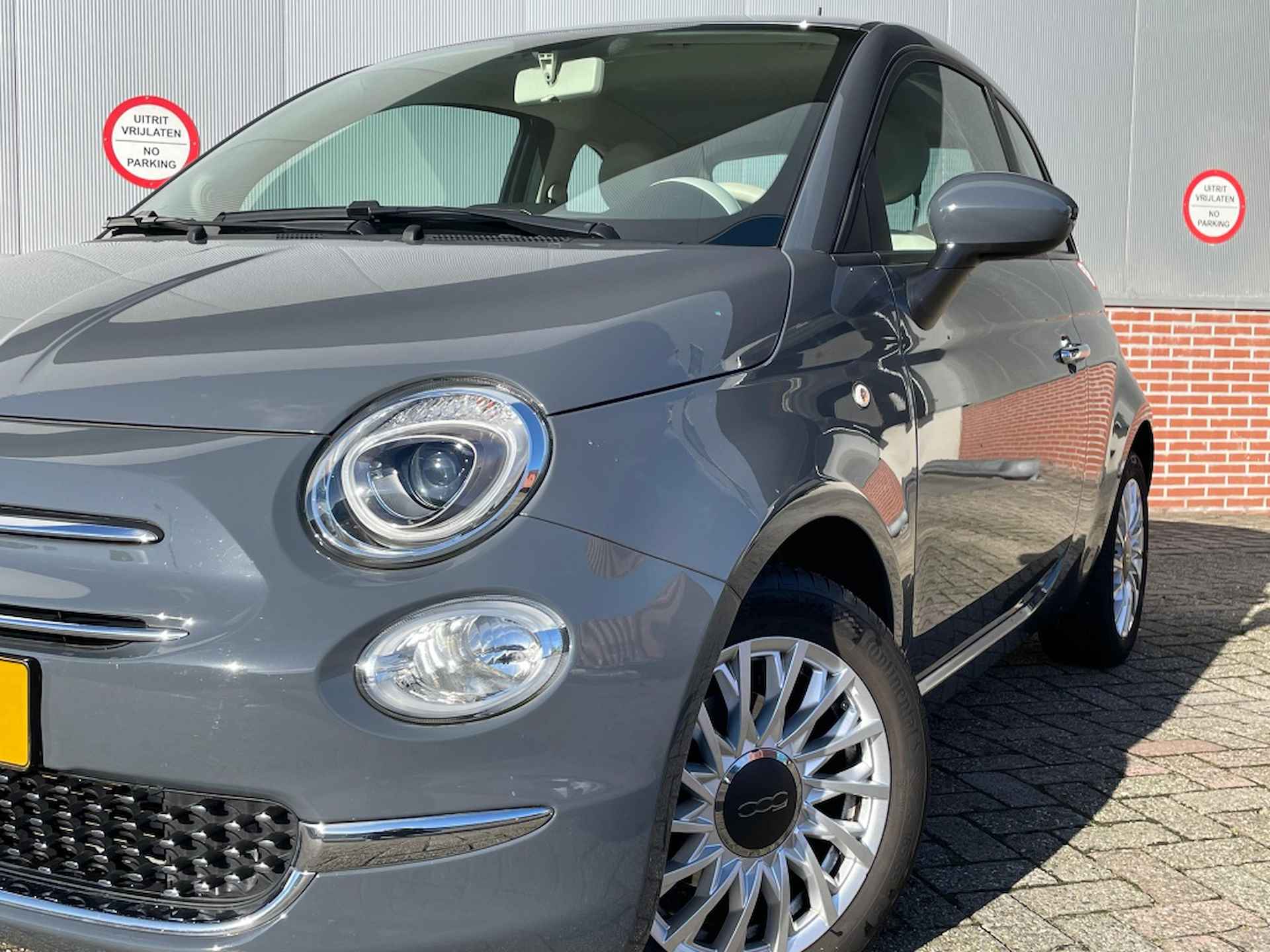 Fiat 500 1.0 Hybrid 70 PK Lounge | Carplay | Cruise | BTW | 15" - 2/25