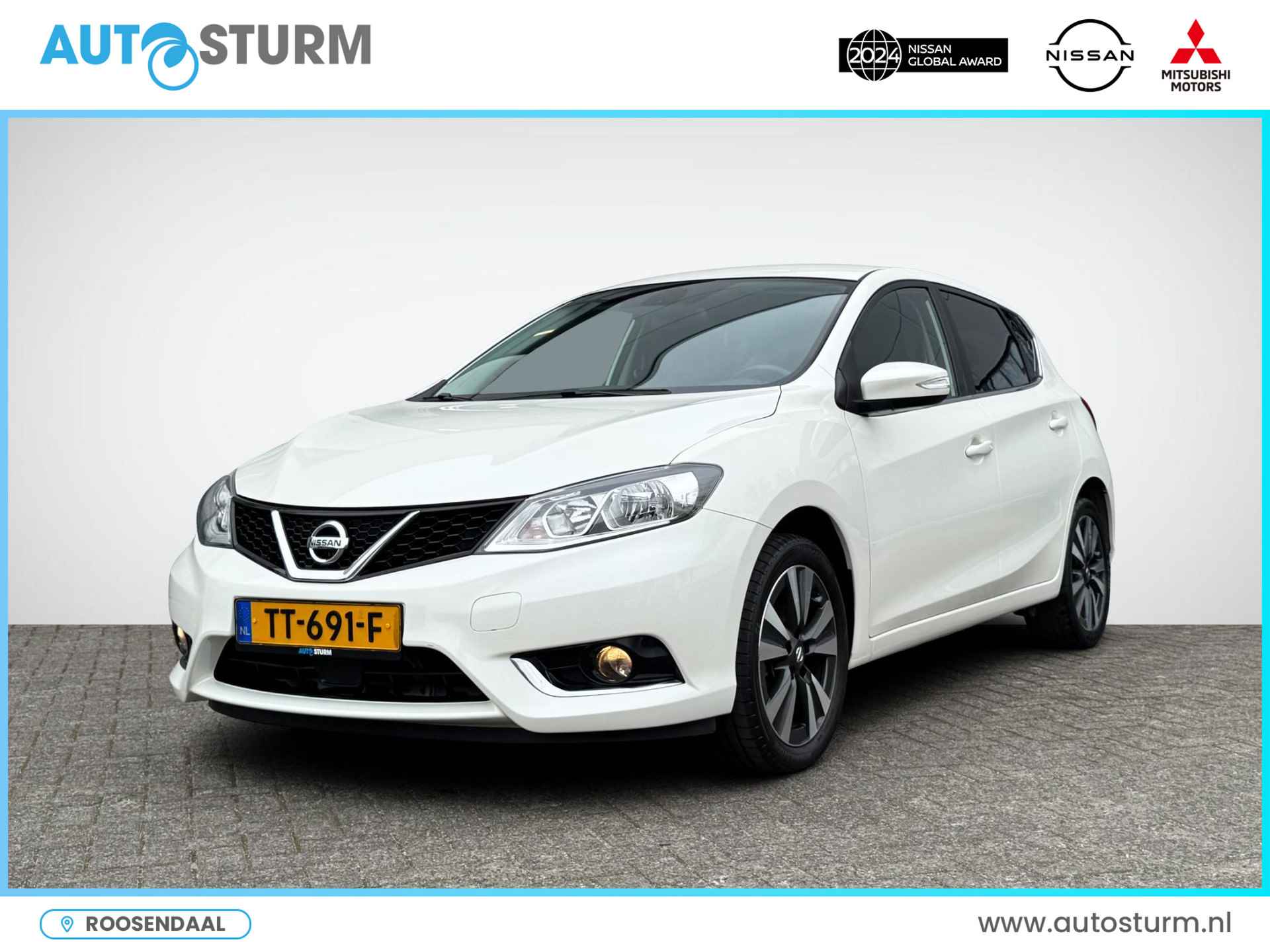 Nissan Pulsar 1.2 DIG-T N-Connecta | Navigatie | Camera | Keyless Entry | Cruise & Climate Control | DAB | Elek. Ramen + Spiegels | Rijklaarprijs!