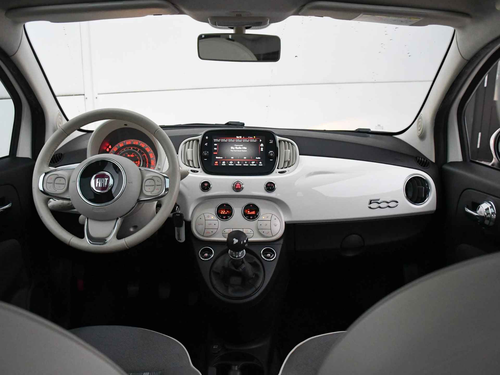 Fiat 500 Lounge 1.2 69pk PANO-DAK | PDC ACHTER | CRUISE.C | 15''LM | DAB | 56.567KM - 12/26