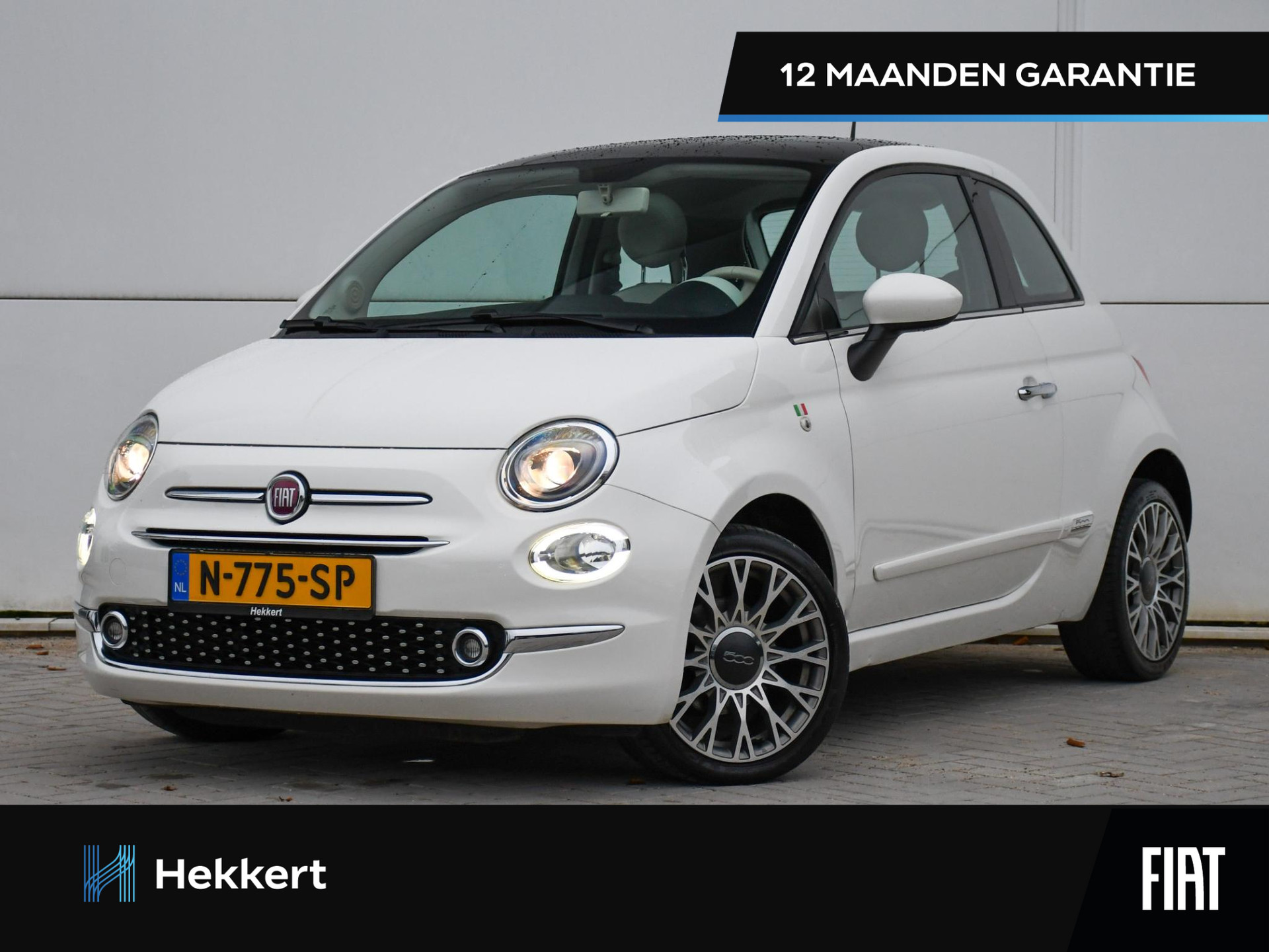 Fiat 500 Lounge 1.2 69pk PANO-DAK | PDC ACHTER | CRUISE.C | 15''LM | DAB | 56.567KM