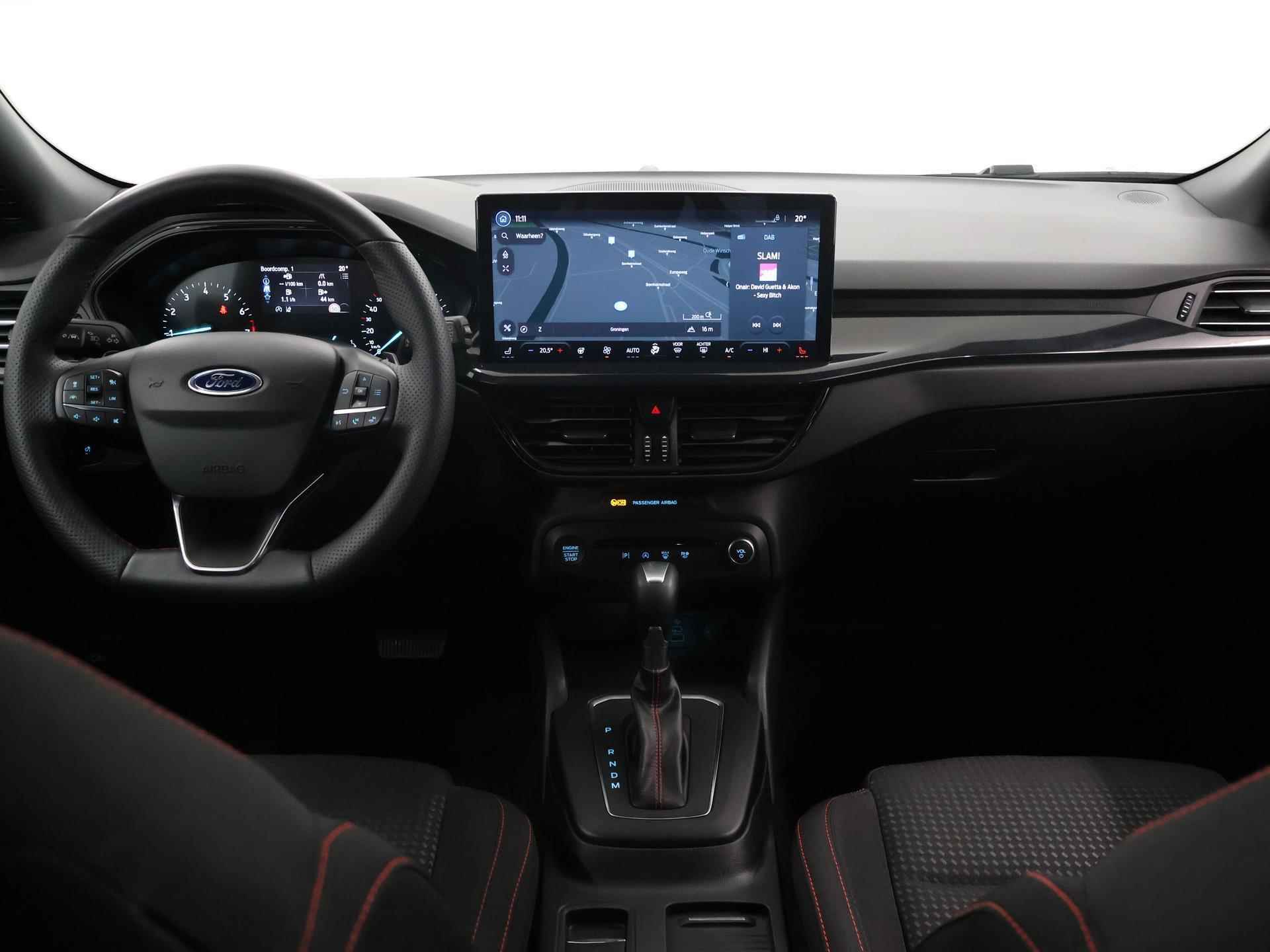 Ford Focus Wagon 1.0 EcoBoost Hybrid Automaat ST Line | Adaptive Cruise Control | Winterpack | Draadloos Apple CarPlay | Parkeercamera | - 9/40