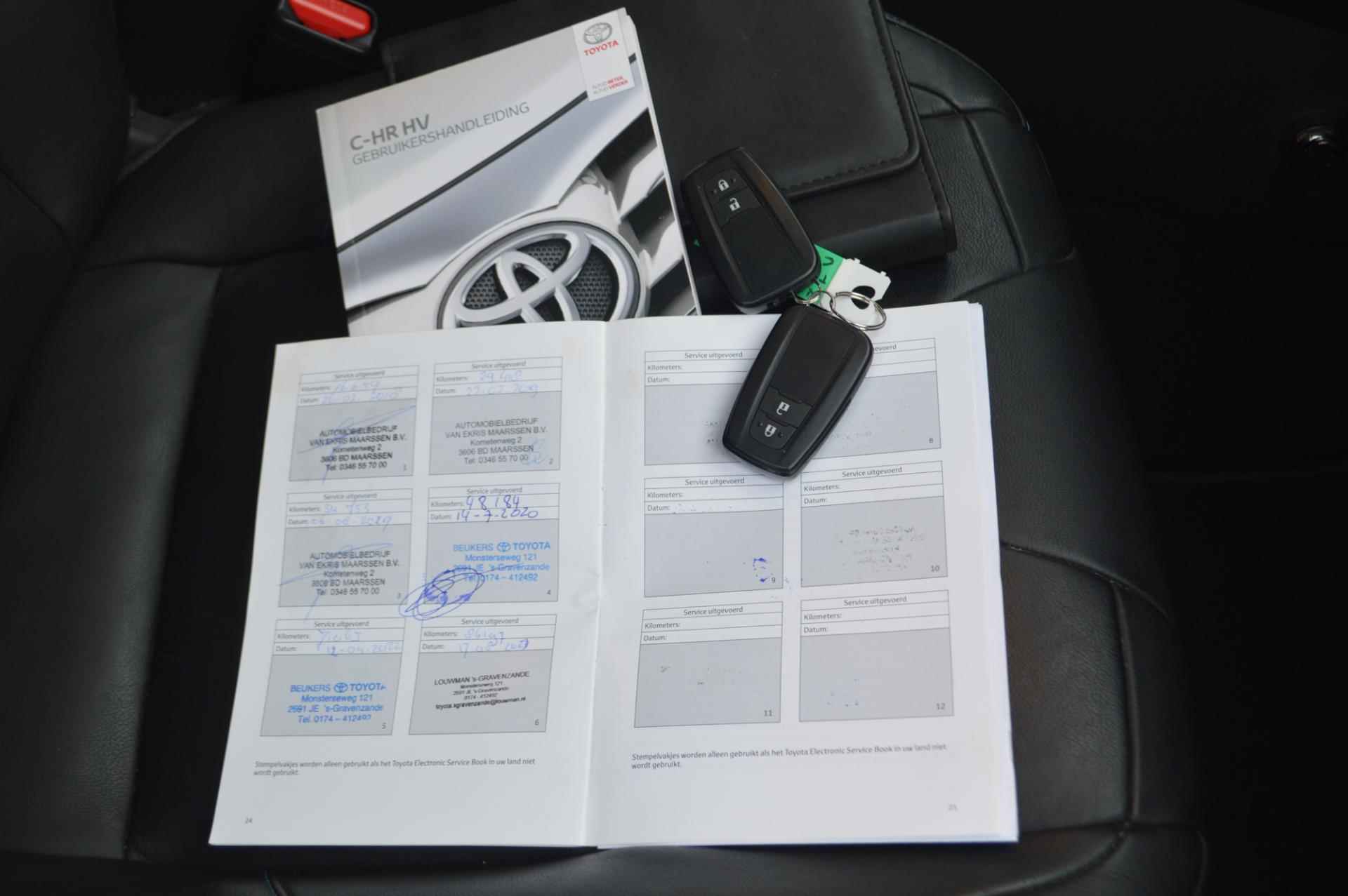 Toyota C-HR 1.8 Hybrid Bi-Tone Plus | UNIEK!!!| Elektrisch open dak | leder | navigatie - 36/36