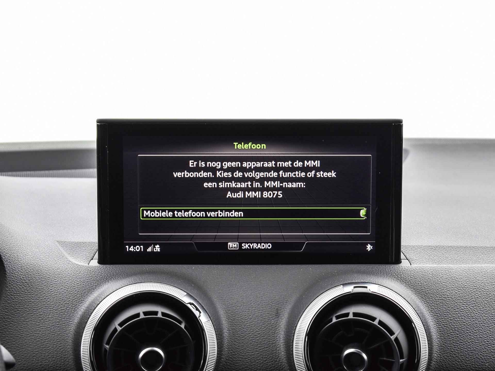 Audi Q2 35 Tfsi 150pk S-Tronic S Edition | Camera | Virtual Cockpit | Apple Car Play | Navigatie | 17"Velgen | P-Sensoren | Garantie t/m 09-01-2027 of 100.000km - 23/35