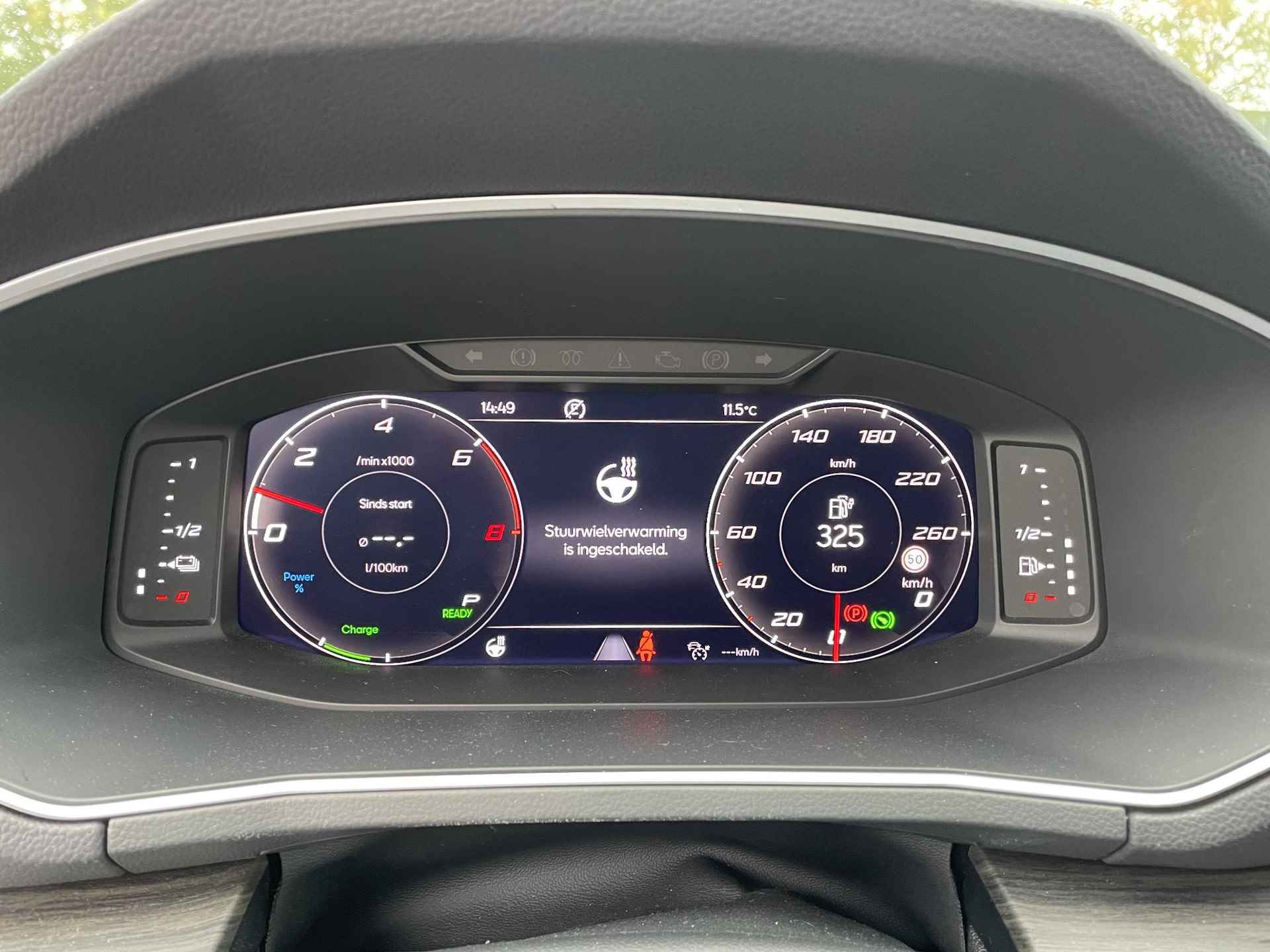 SEAT Tarraco 1.4 TSI e-Hybrid PHEV Xcellence 1e eig., Nav, Adaptive cruise, Alektr. achterklep, 360°-camera, Stuurwielverwarming, Safe & Driving Pack XL, Elektr. trekhaak, 19" - 13/24