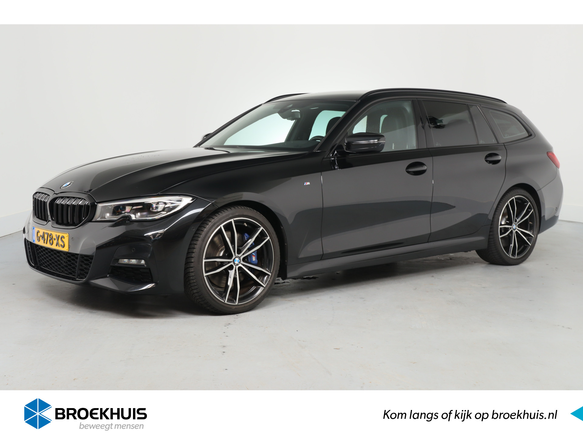 BMW 3 Serie Touring 330i High Executive Edition | M-Pakket | LED | Sportstoelen | Keyless | Leder | Navi | Stoelverwarming | Clima bij viaBOVAG.nl