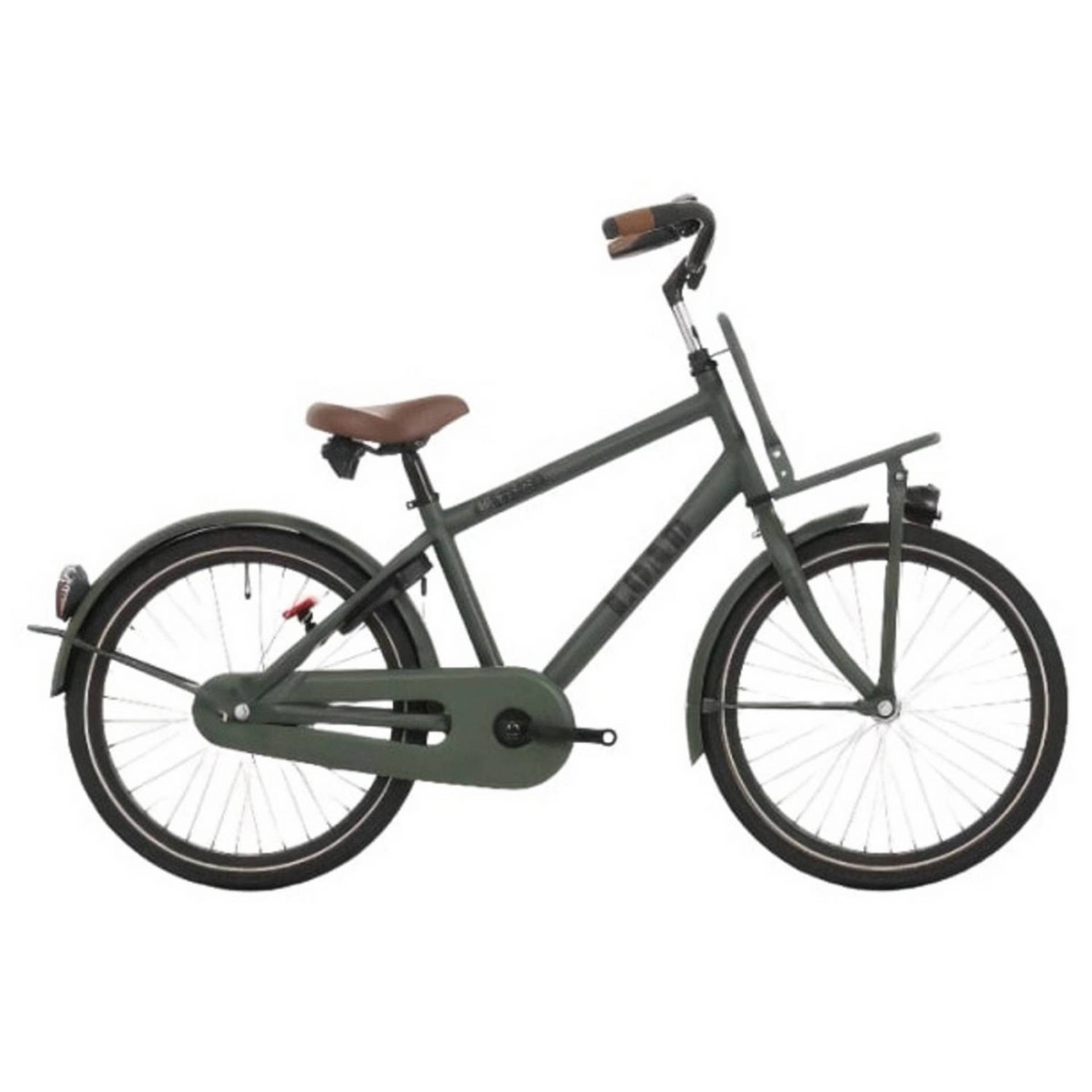 Bike Fun Load 3V Jongens Khaki Green 42cm 26" 2023 - 1/1
