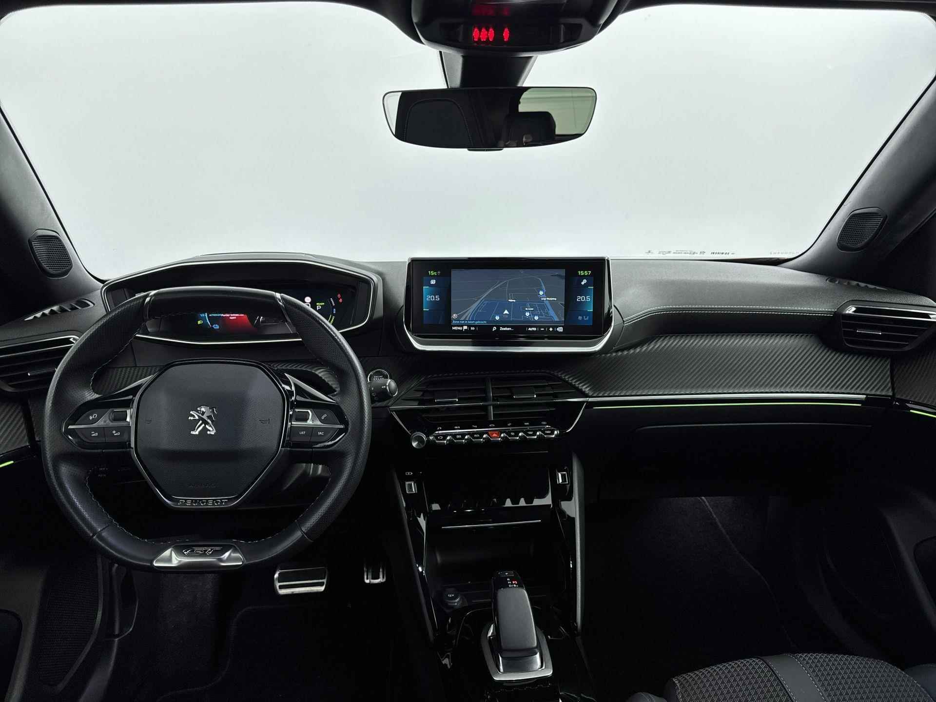 Peugeot e-2008 SUV 50kWh 136pk GT | Navigatie | Achteruitrijcamera | Trekhaak voor Fietsendrager - 11/40