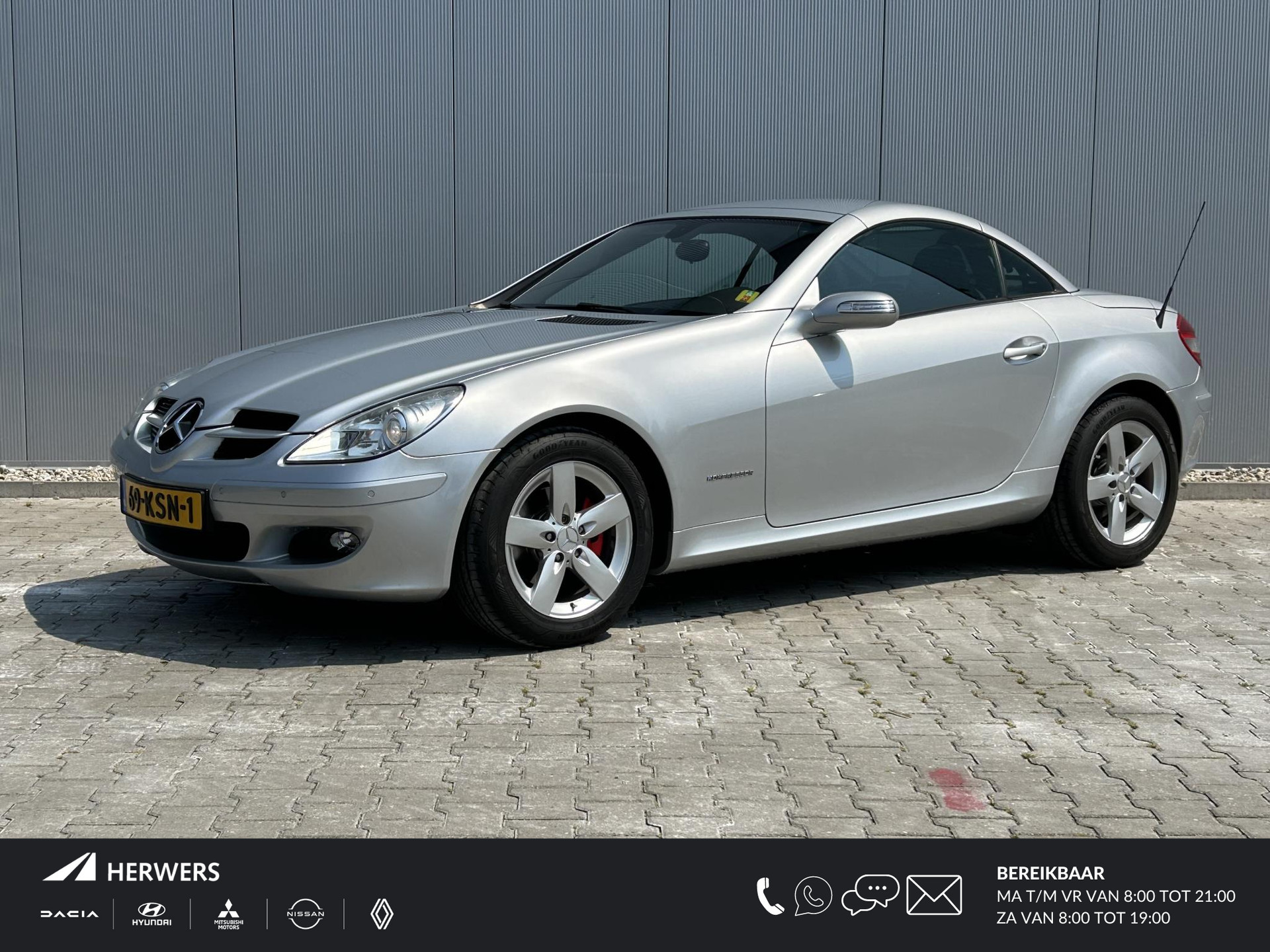 Mercedes-Benz SLK-klasse 200 K. / Lederen bekleding / Cabrio / Airco / Stoelverwarming /